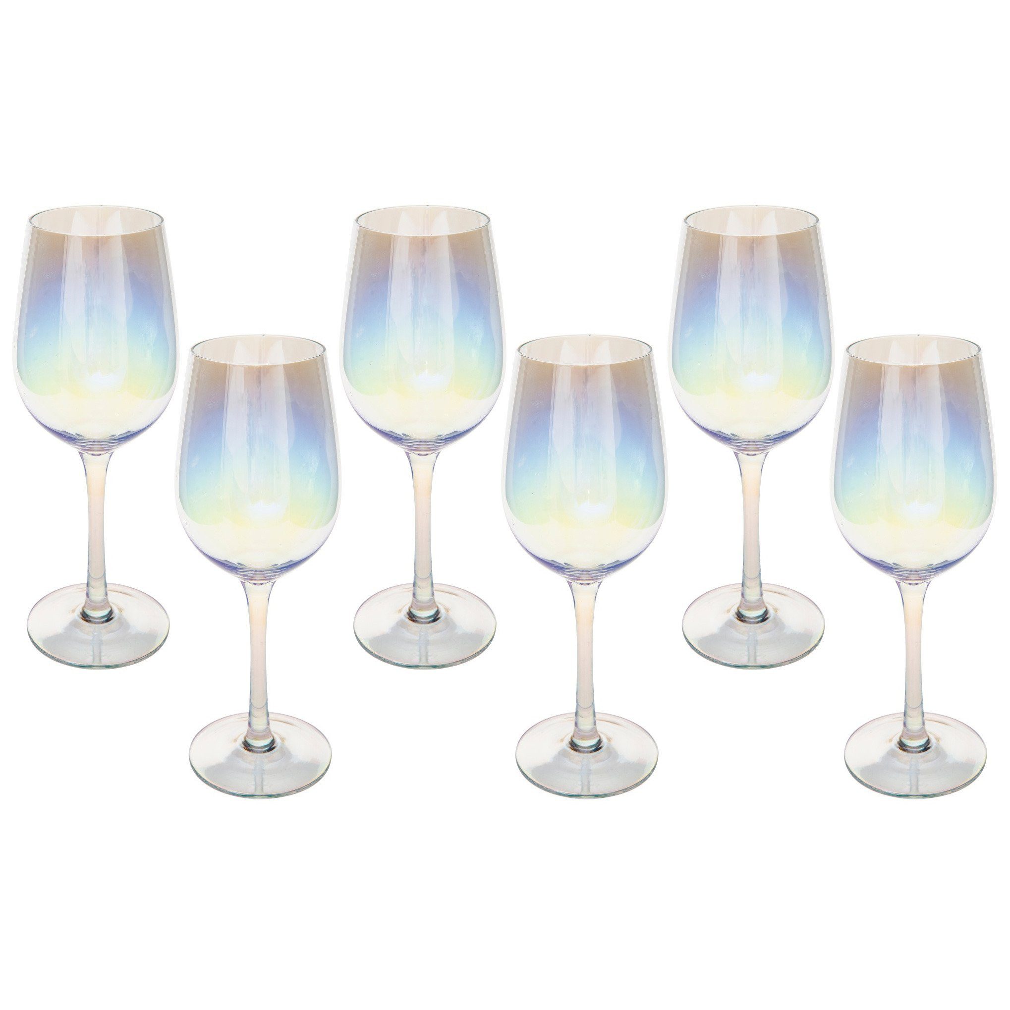 Secret de Gourmet Weinglas Weingläser FANTASY, 6er-Set, 380 ml, transparent - Secret de Gourmet, Glas