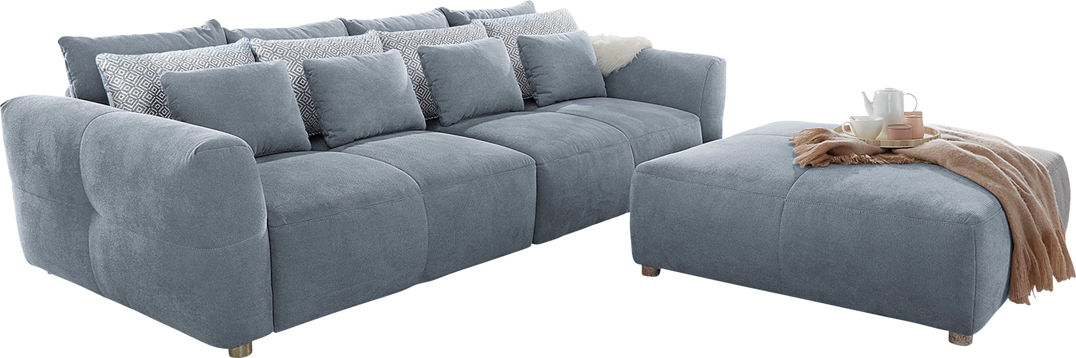 Gulliver, für Gruppe Sitzkomfort Big-Sofa hellblau kuscheligen, angenehmen mit Jockenhöfer | hellblau Federkernpolsterung