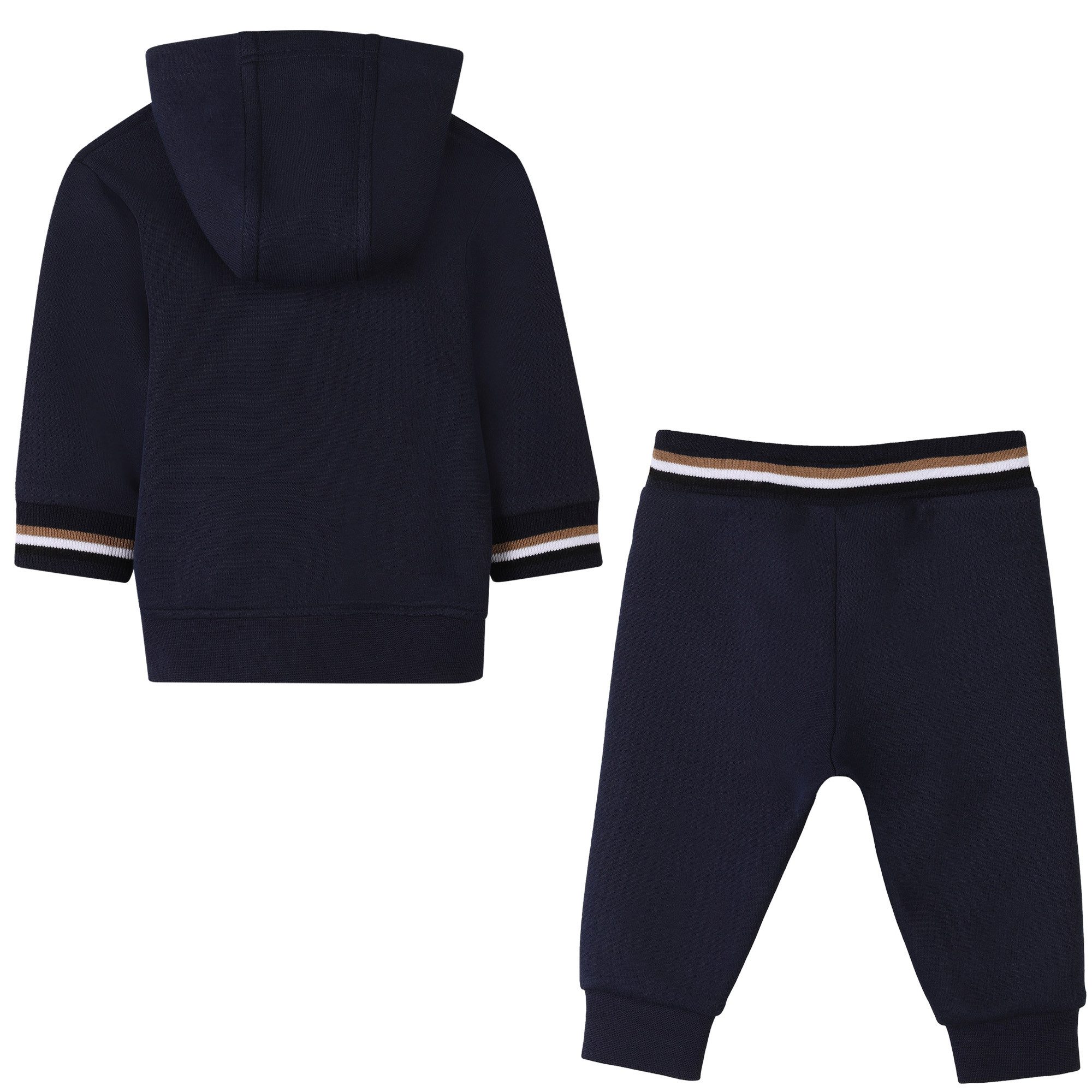 Boss Kidswear Jogging Suit BOSS Kidswear Jogging Suit for Babies in navy blue with stripes