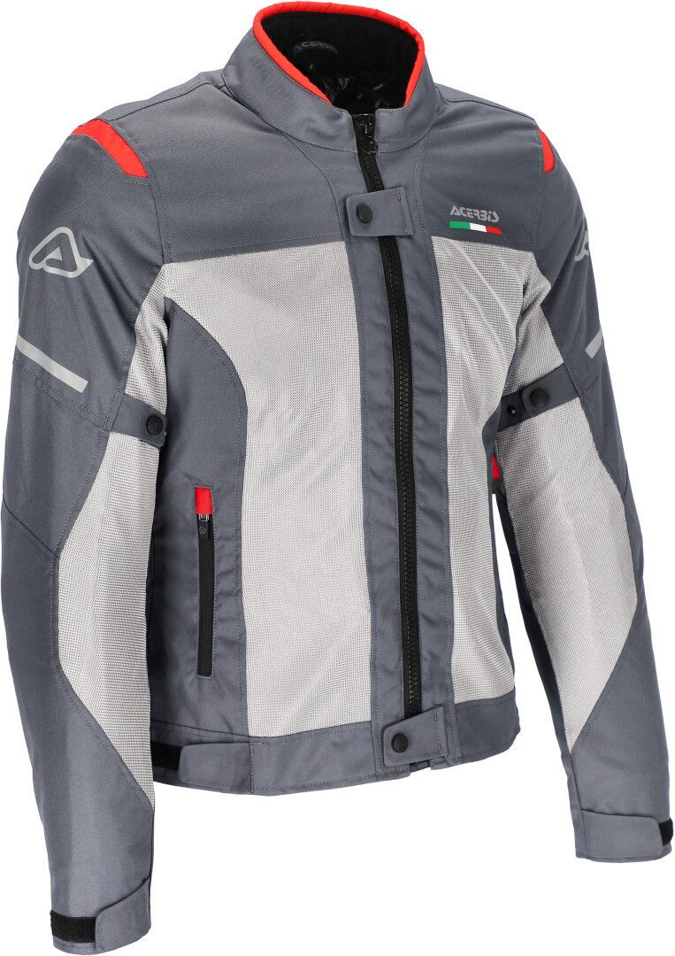 Acerbis Motorradjacke On Road Ruby Damen Motorrad Textiljacke 3-Lagen-Laminat,herausnehmbare Membrane,wasserdicht