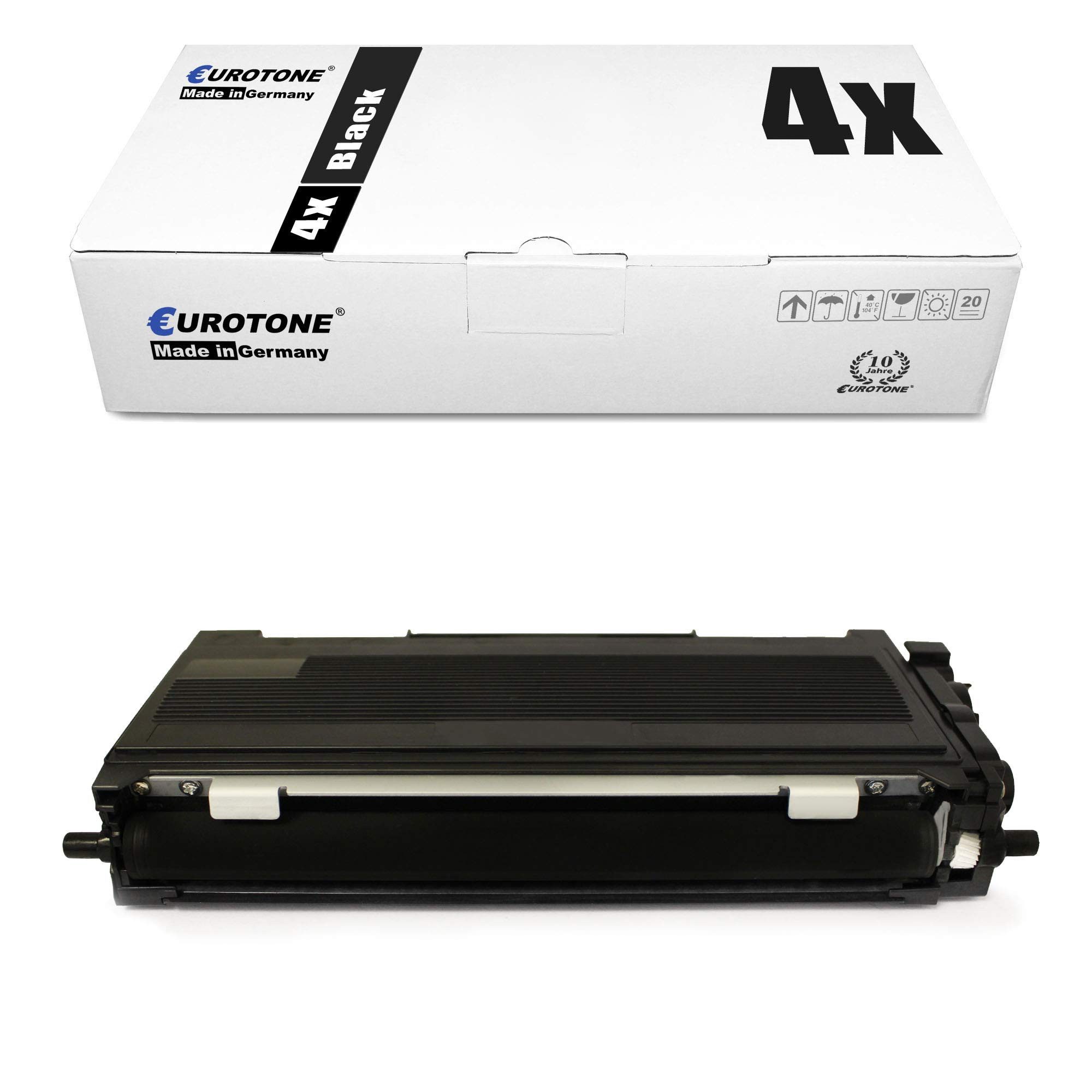 Eurotone Tonerkartusche 4X Eurotone Toner für Ricoh Fax 1190 L ersetzt 431013 TYPE1190…, (Multipack, 4-St., 4-teiliges Set), Kompatibel, sofort einsatzbereit