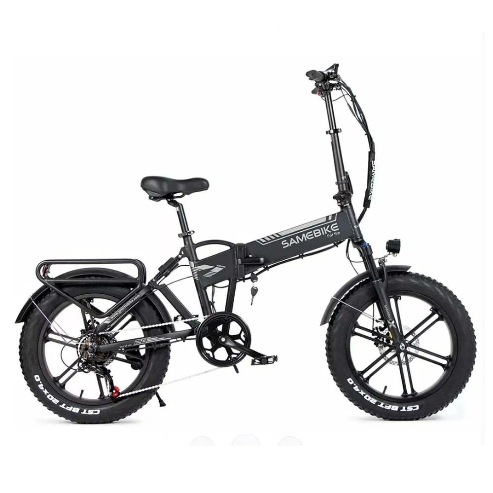 SAMEBIKE E-Bike XWLX09 20 Zoll 500W Motor All Terrain eBike 7 Gang Shimano black