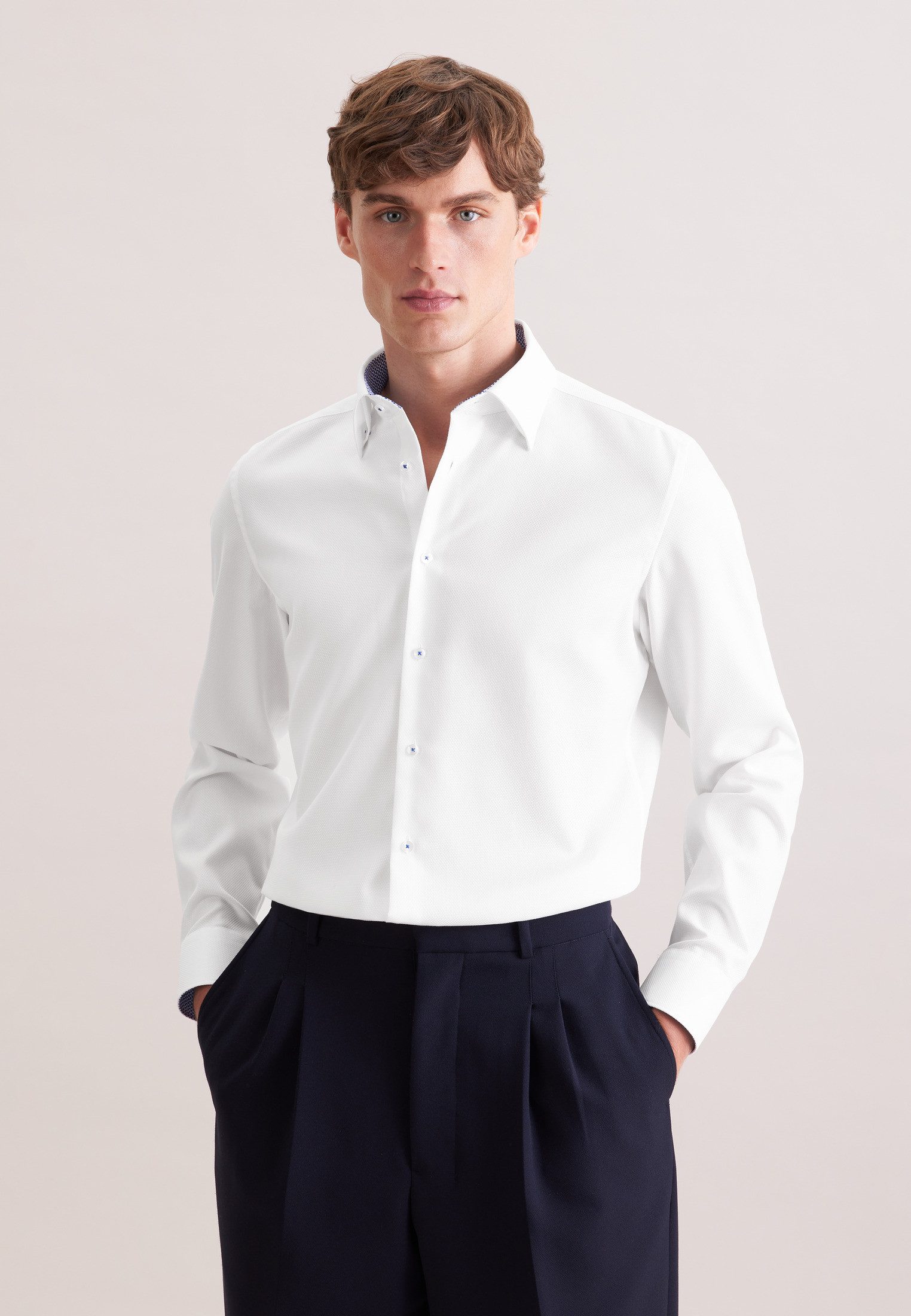 Businesshemd Schwarze Rose