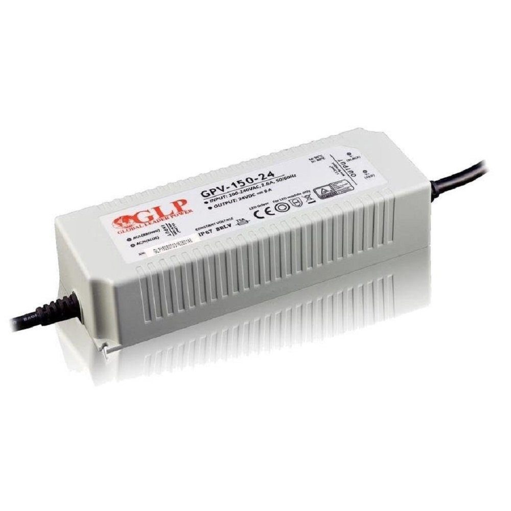 Trafo 144W 6A 24V IP67 Netzteil IP67 Wasserdicht Transformator Treiber LED Trafo
