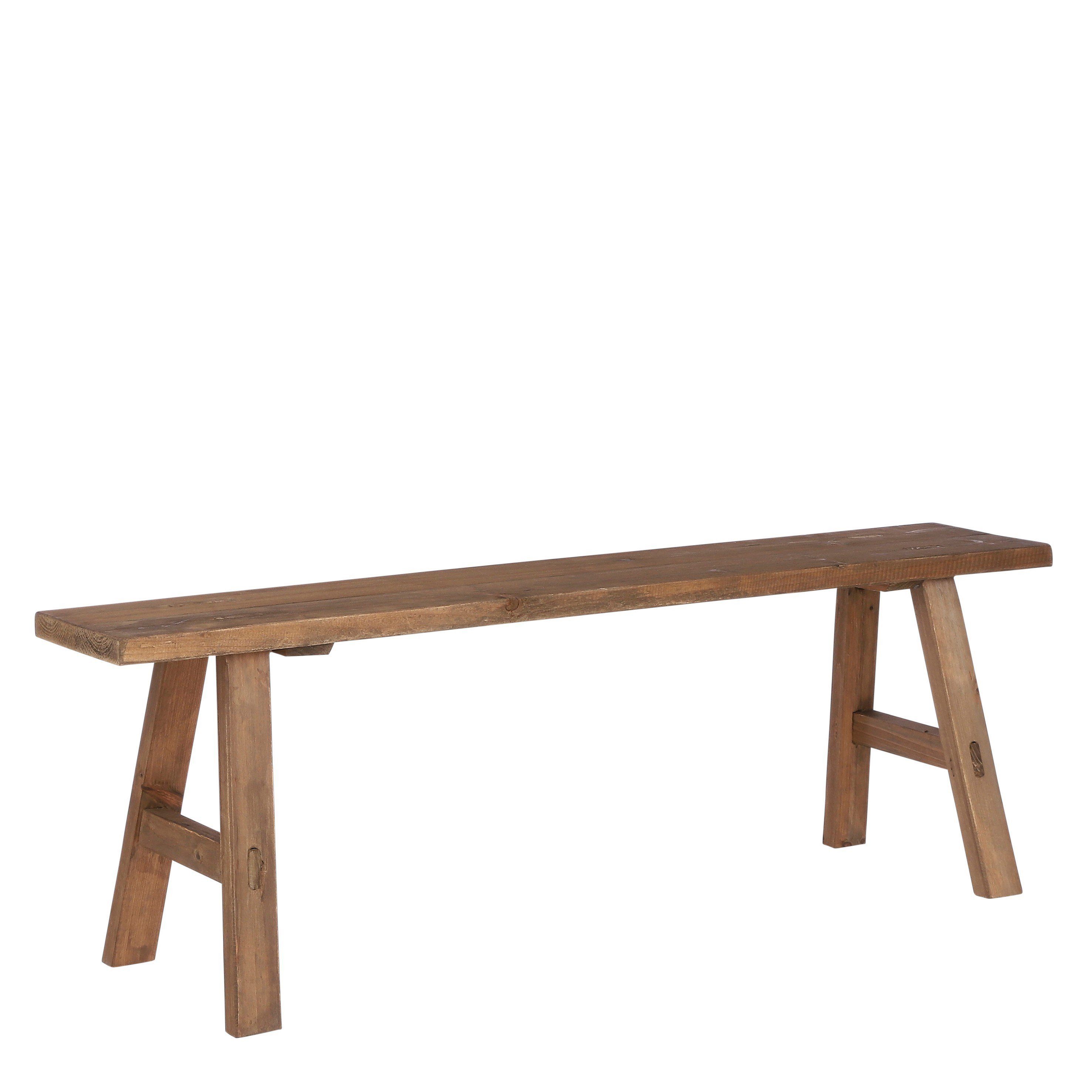 Mica Decorations Bank Mica Decorations Bold Bank recyceltes Holz braun - l108xb29,5xh36,5cm