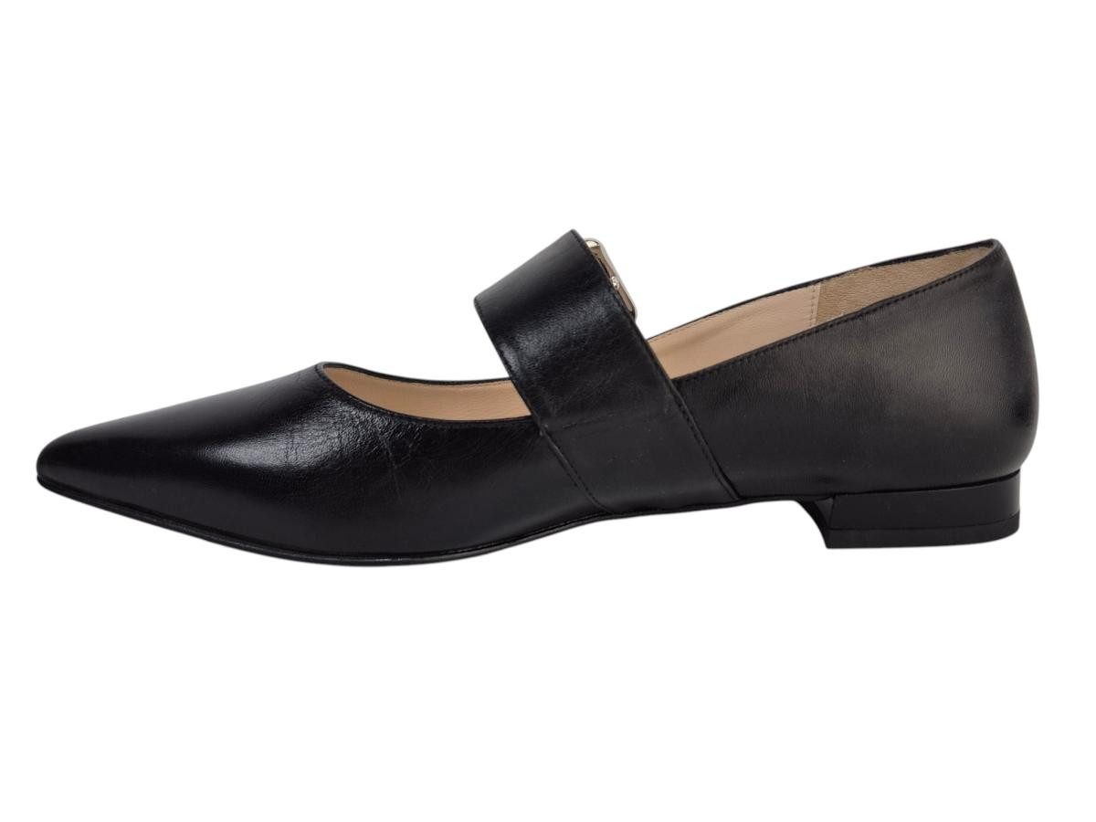 Nero Giardini schwarz Spange Hochfrontpumps