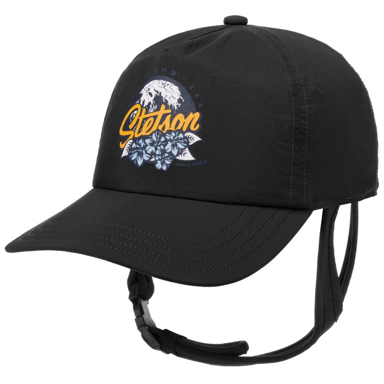 Stetson Baseball Cap (1-St) Basecap Snapback schwarz | Baseball Caps