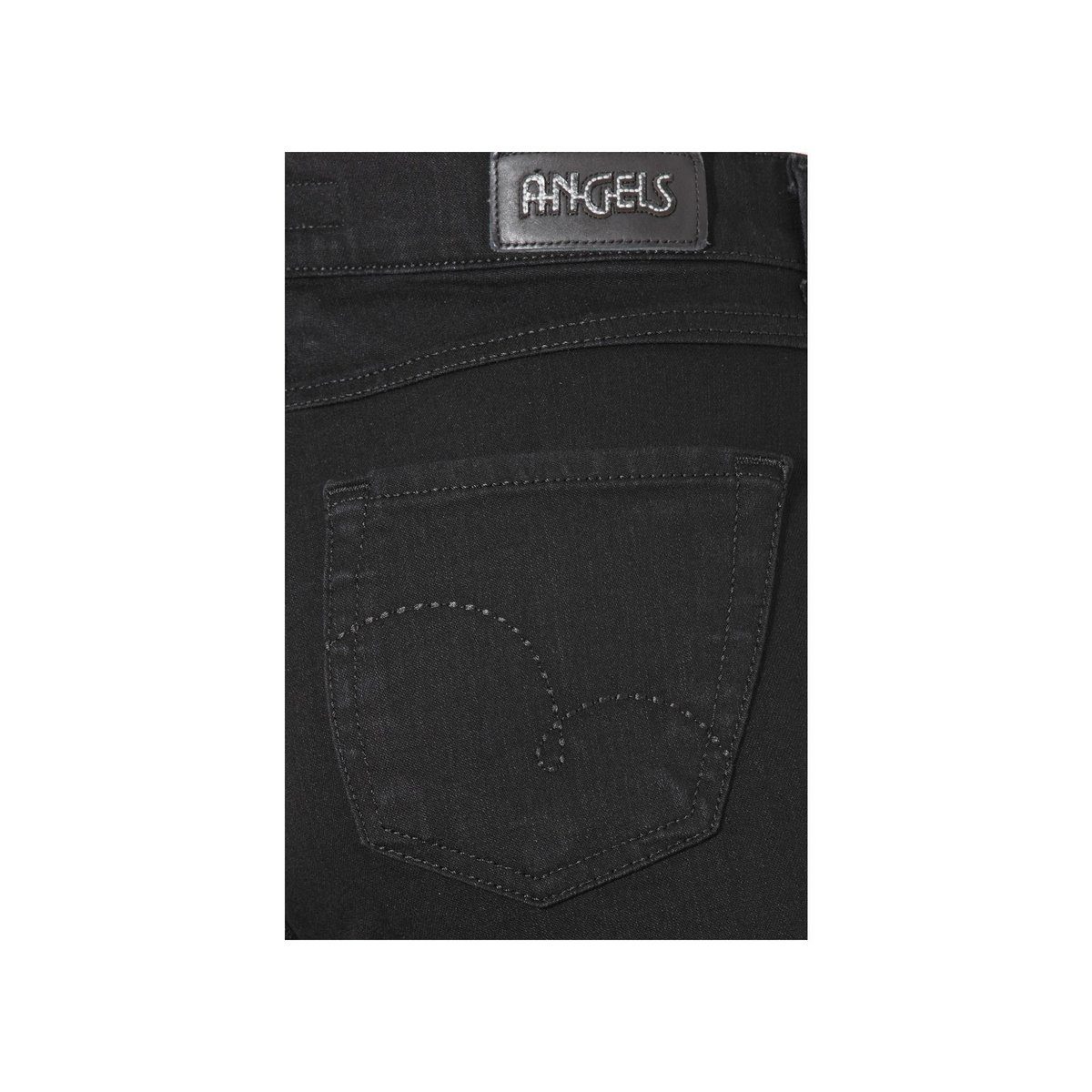 ANGELS regular (1-tlg) 5-Pocket-Jeans schwarz