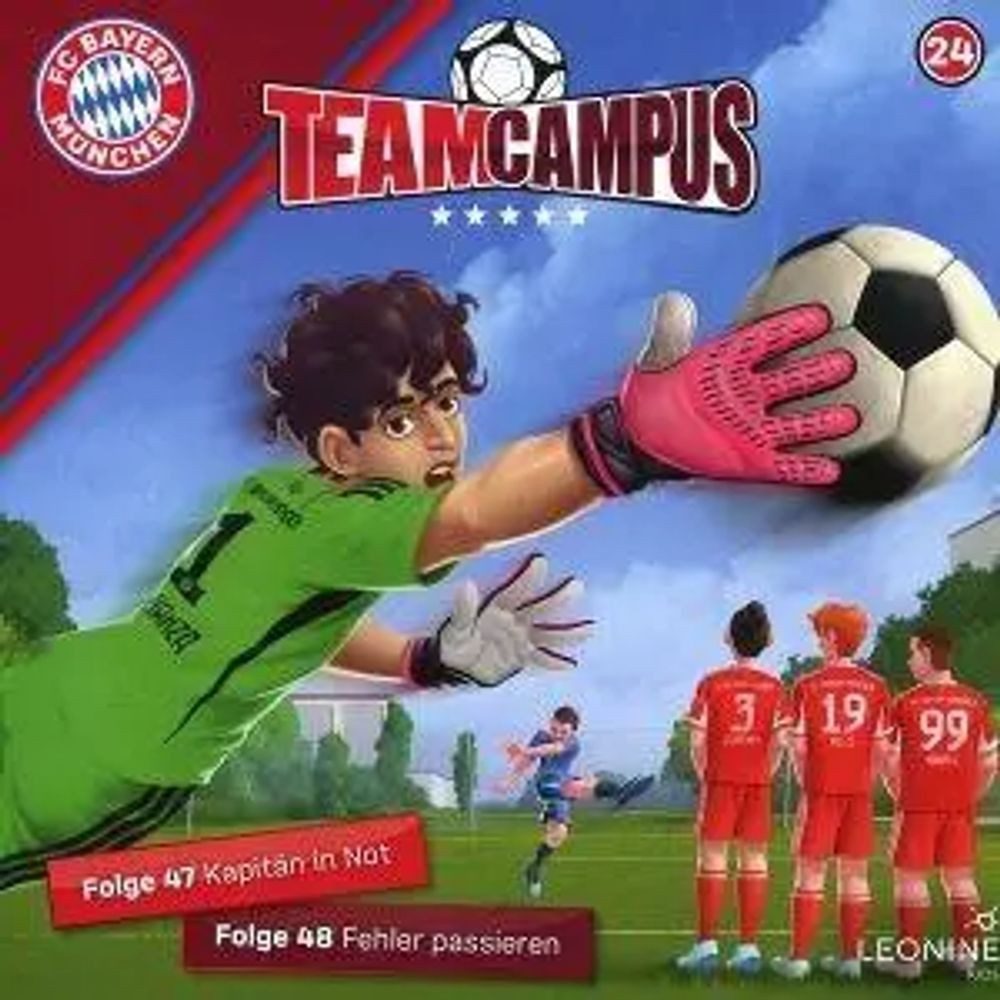 Leonine Hörspiel FC Bayern Team Campus (Fußball) (CD 24)