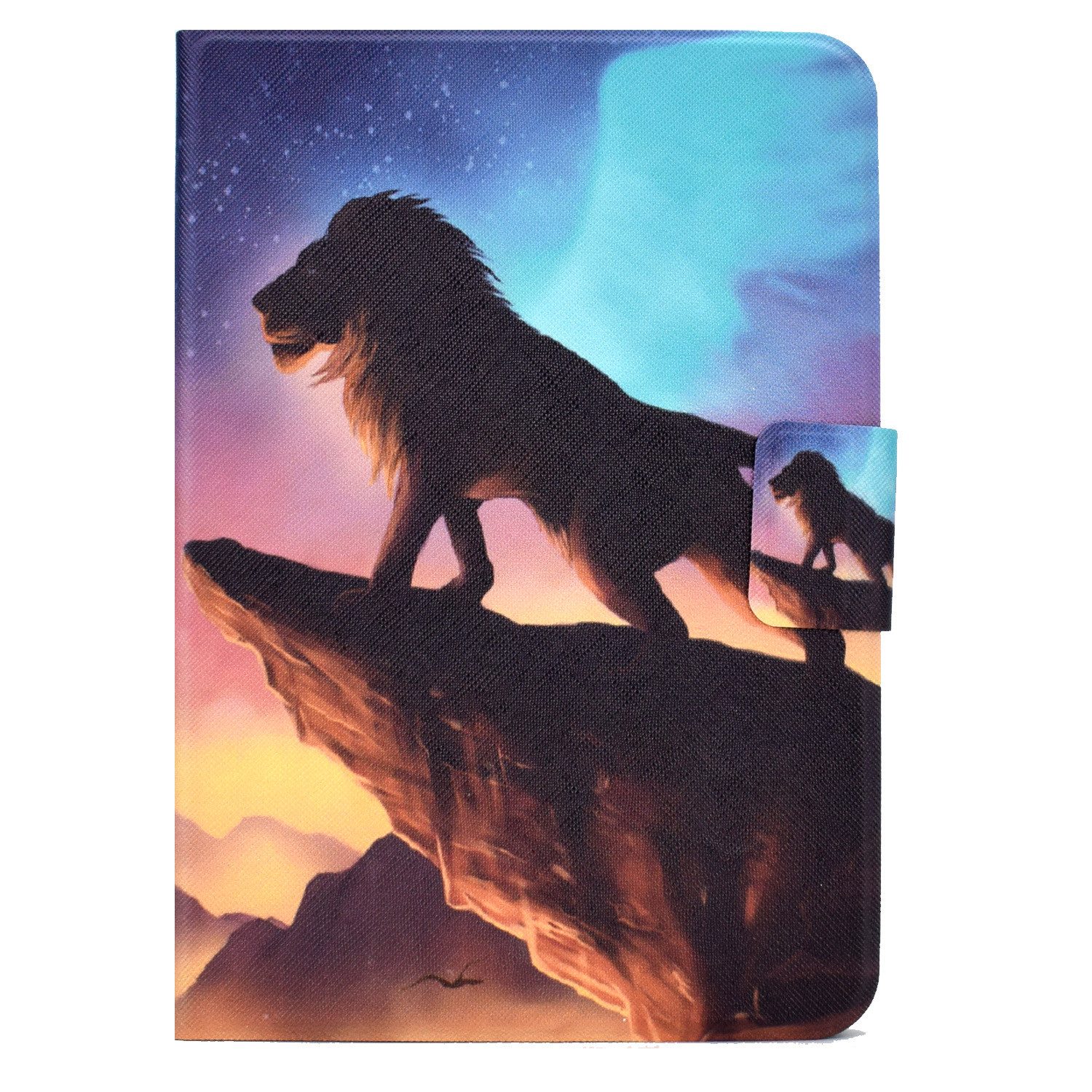 trends for living Tablet-Hülle Leder Malerei Klapp Hülle Case Cover Etui Tasche Für Apple iPad
