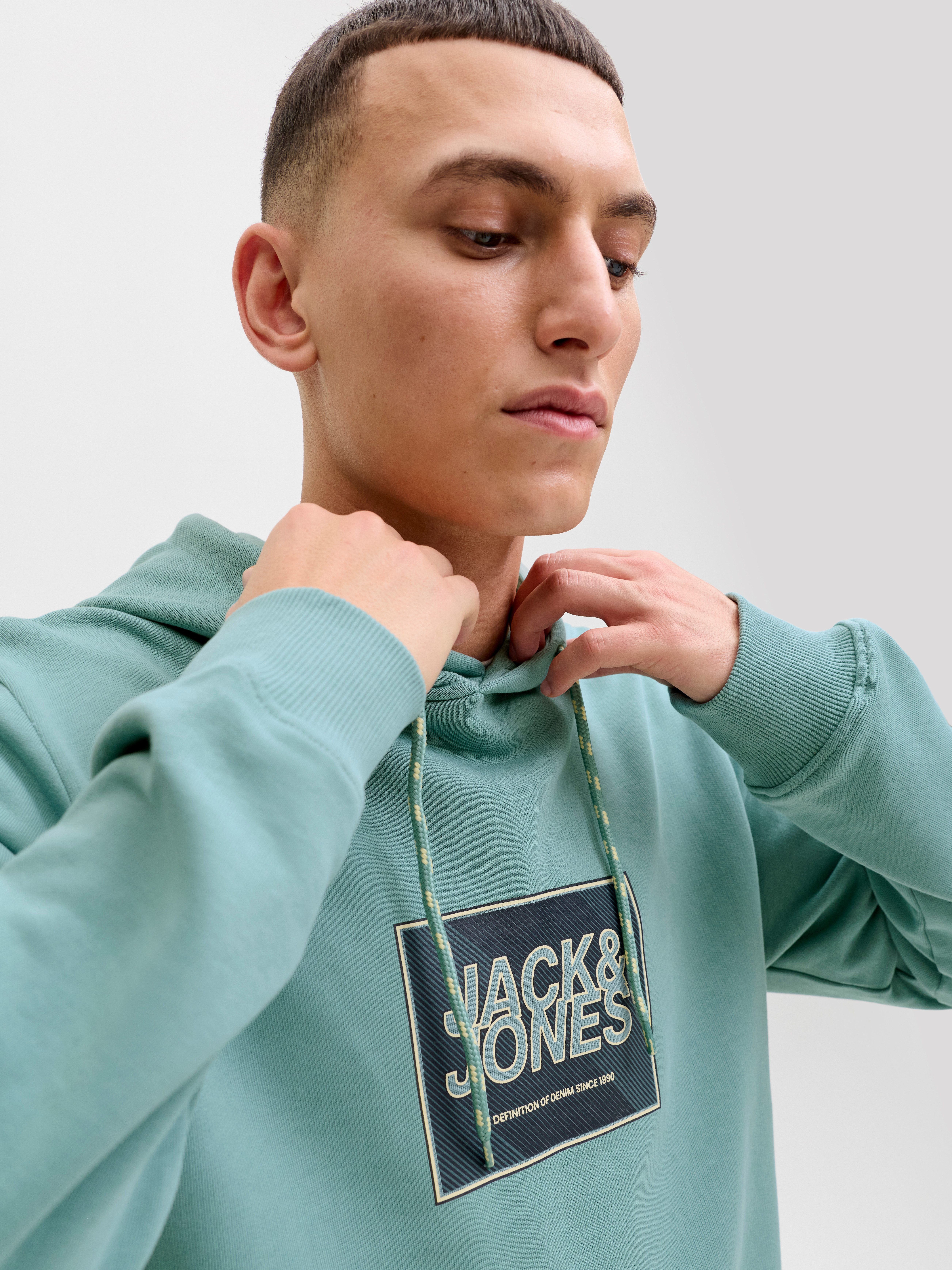 Jack & Jones Kapuzensweatshirt JJRAIN SWEAT HOOD UNB günstig online kaufen