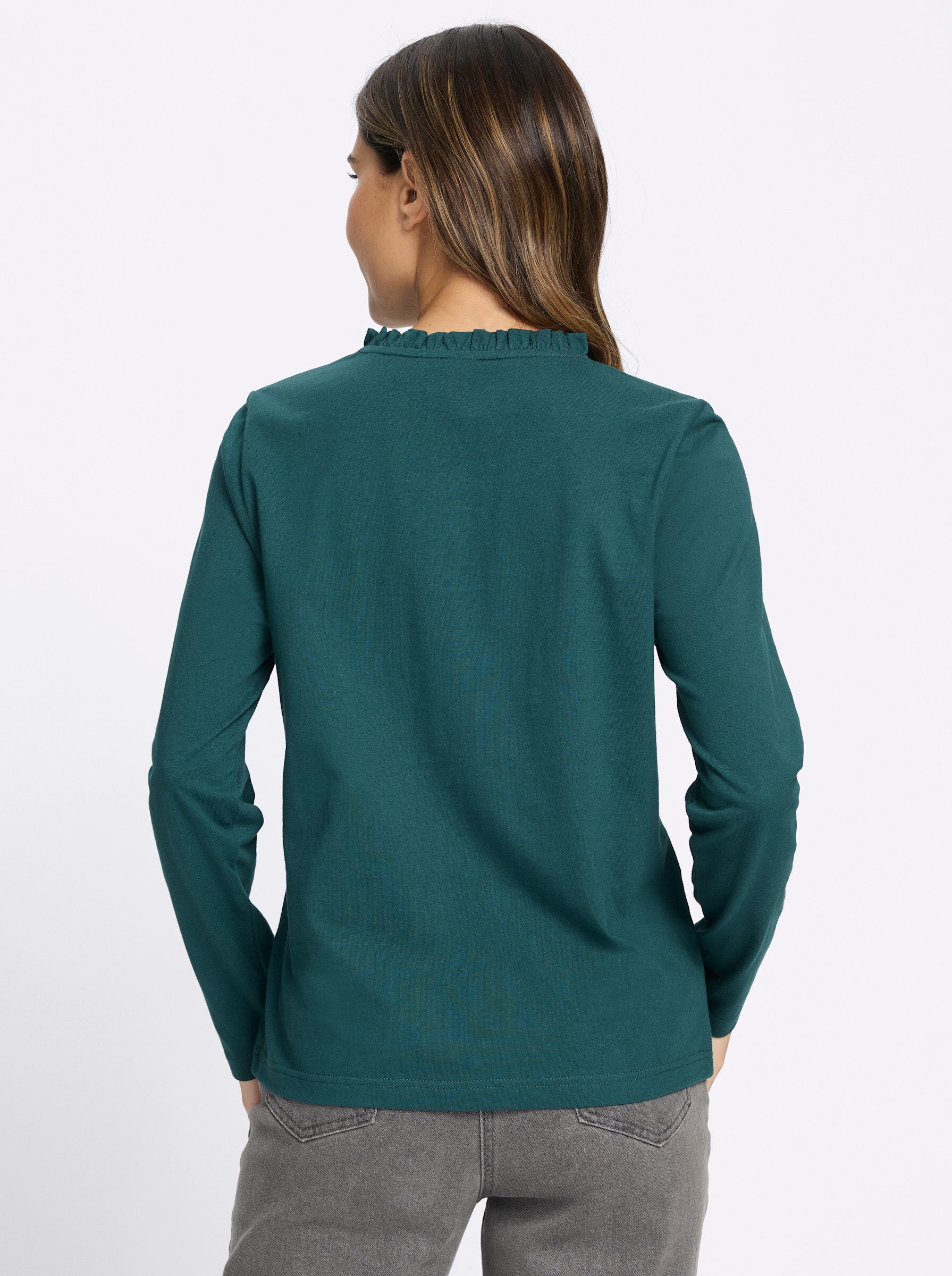 Sieh an! T-Shirt Langarm-Shirt Langarm – Bild 3 von 5