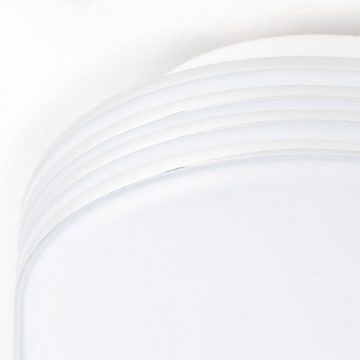 Brilliant Deckenleuchte Ariella, 3000-6500K, Lampe Ariella LED Wand- und Deckenleuchte 54x54cm weiß/chrom 1x 48W