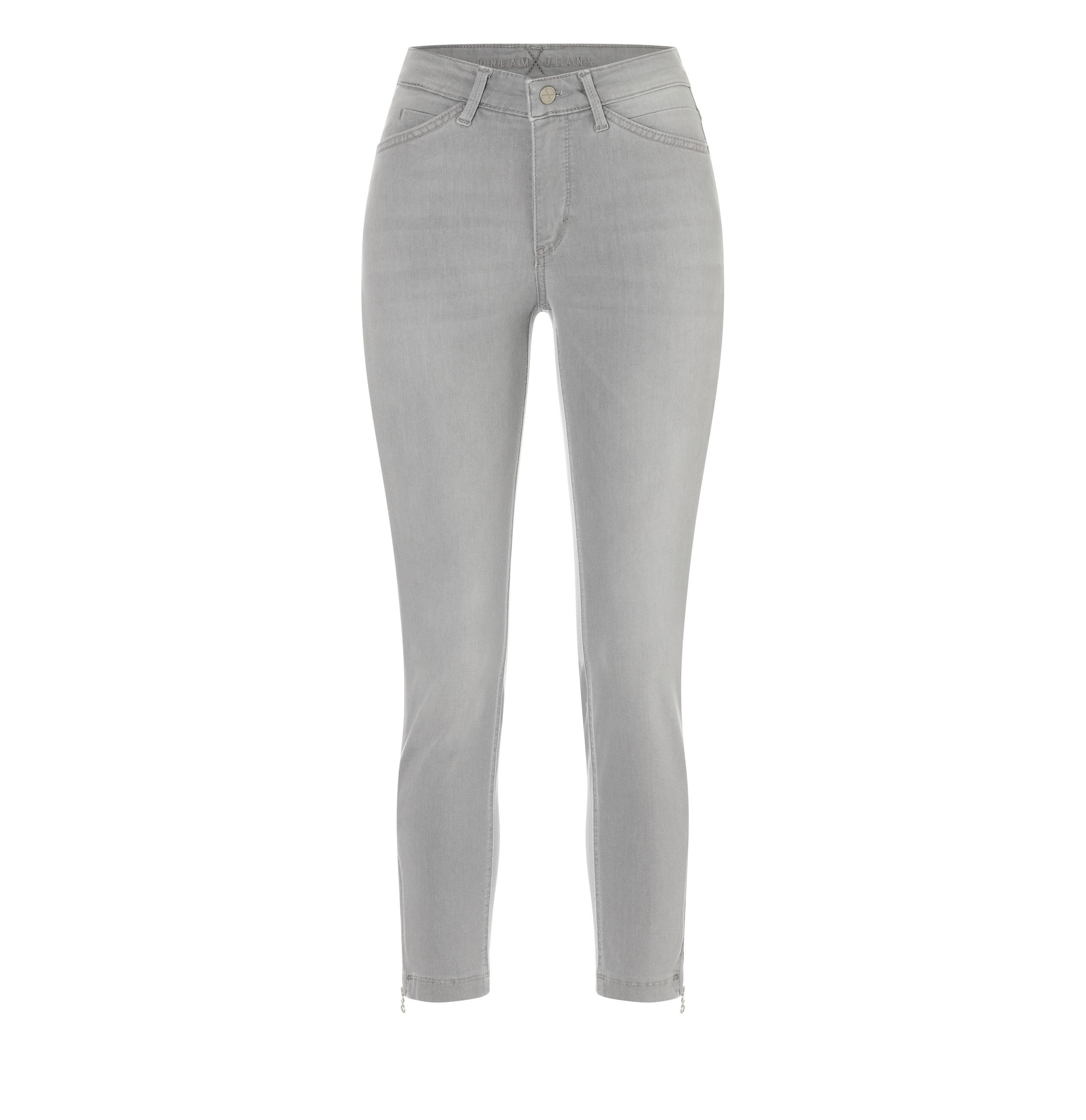 Stretch-Jeans MAC DREAM CHIC midgrey destroyed wash 5471-90-0355 D325