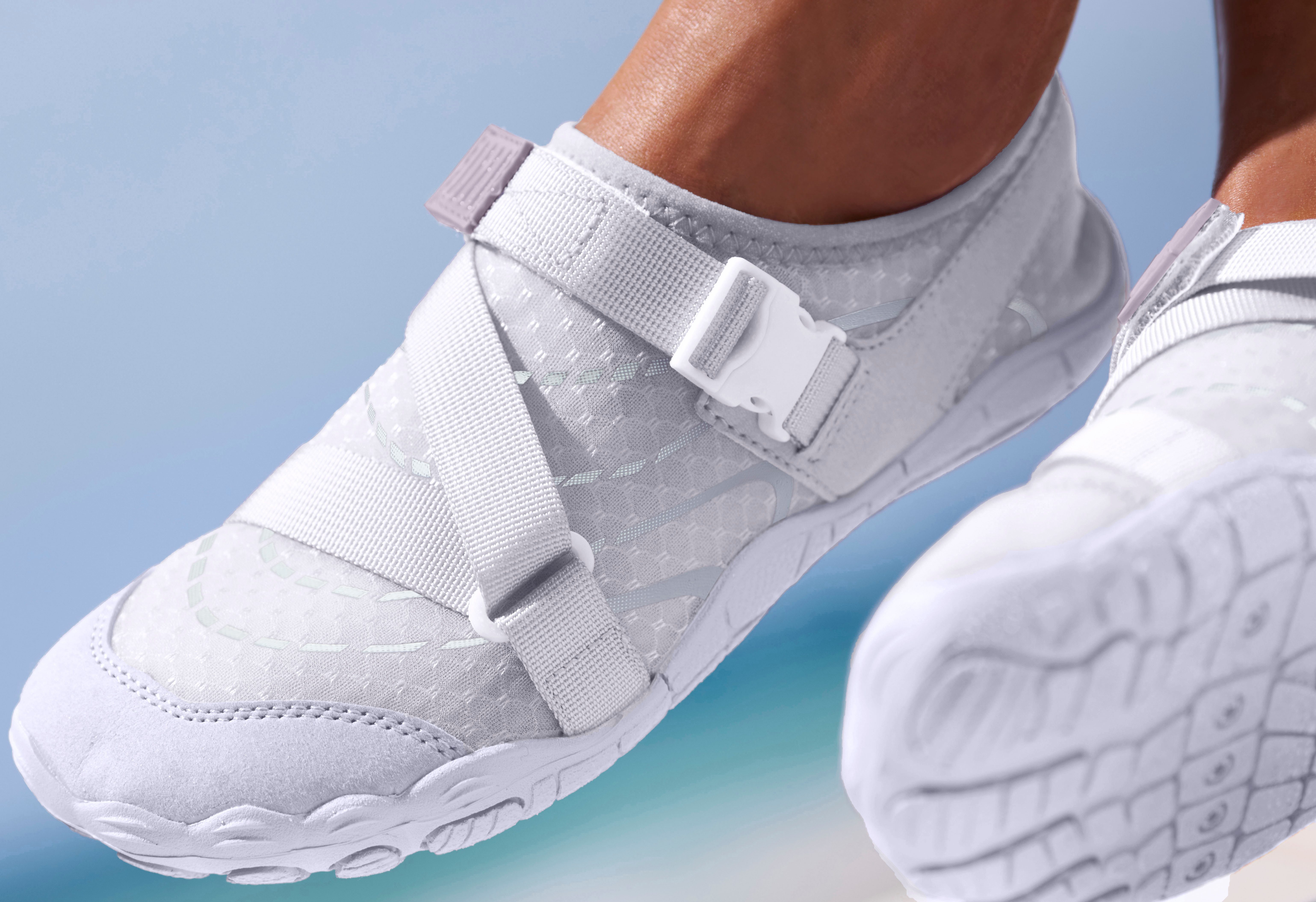 Venice Beach Badelatsche, Aquaschuh Badeschuh Slipper, Wasserschuh mit Klet günstig online kaufen