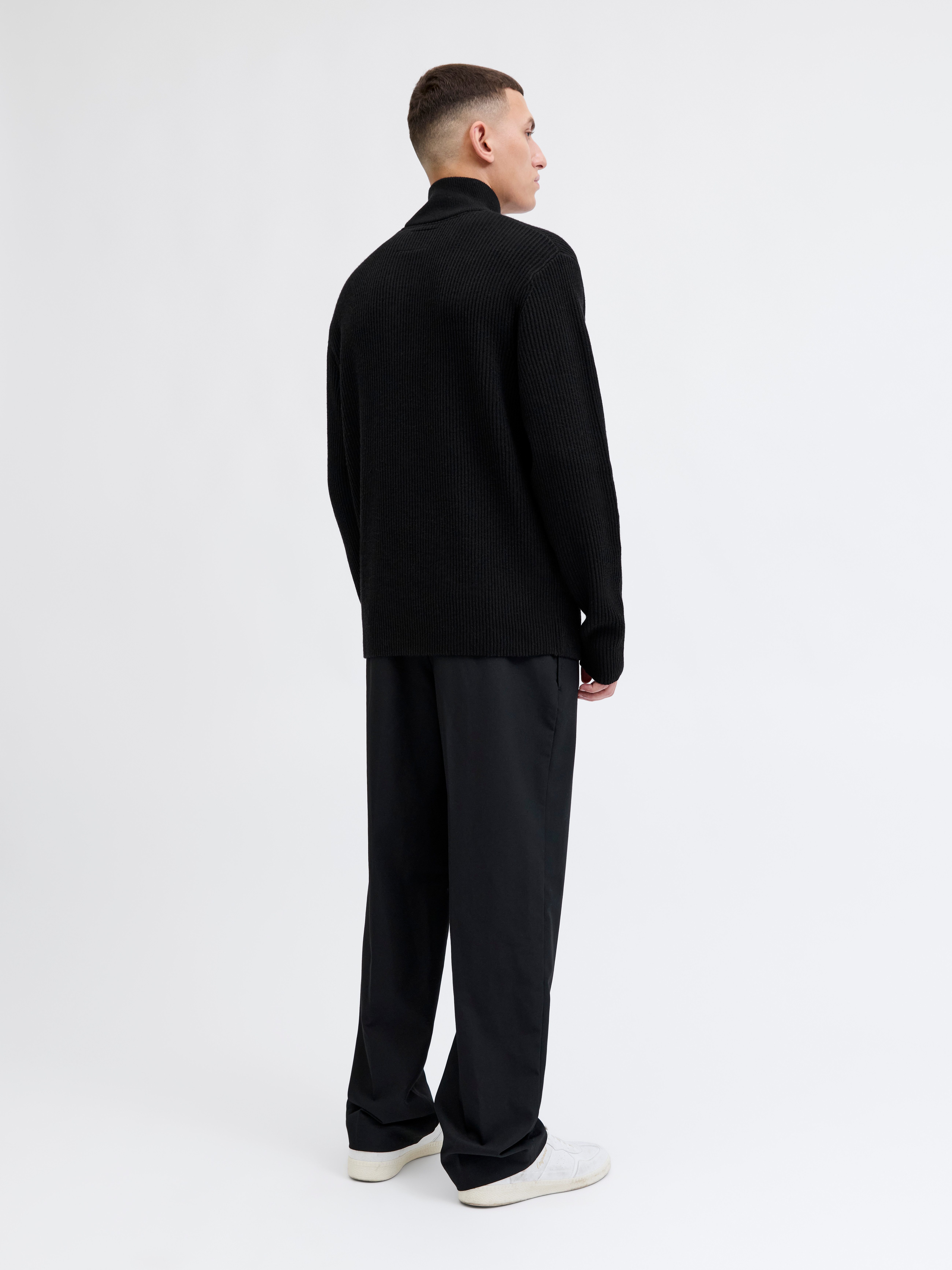 Jack & Jones Strickpullover JPRBLURICHARD KNIT HIGH NECK