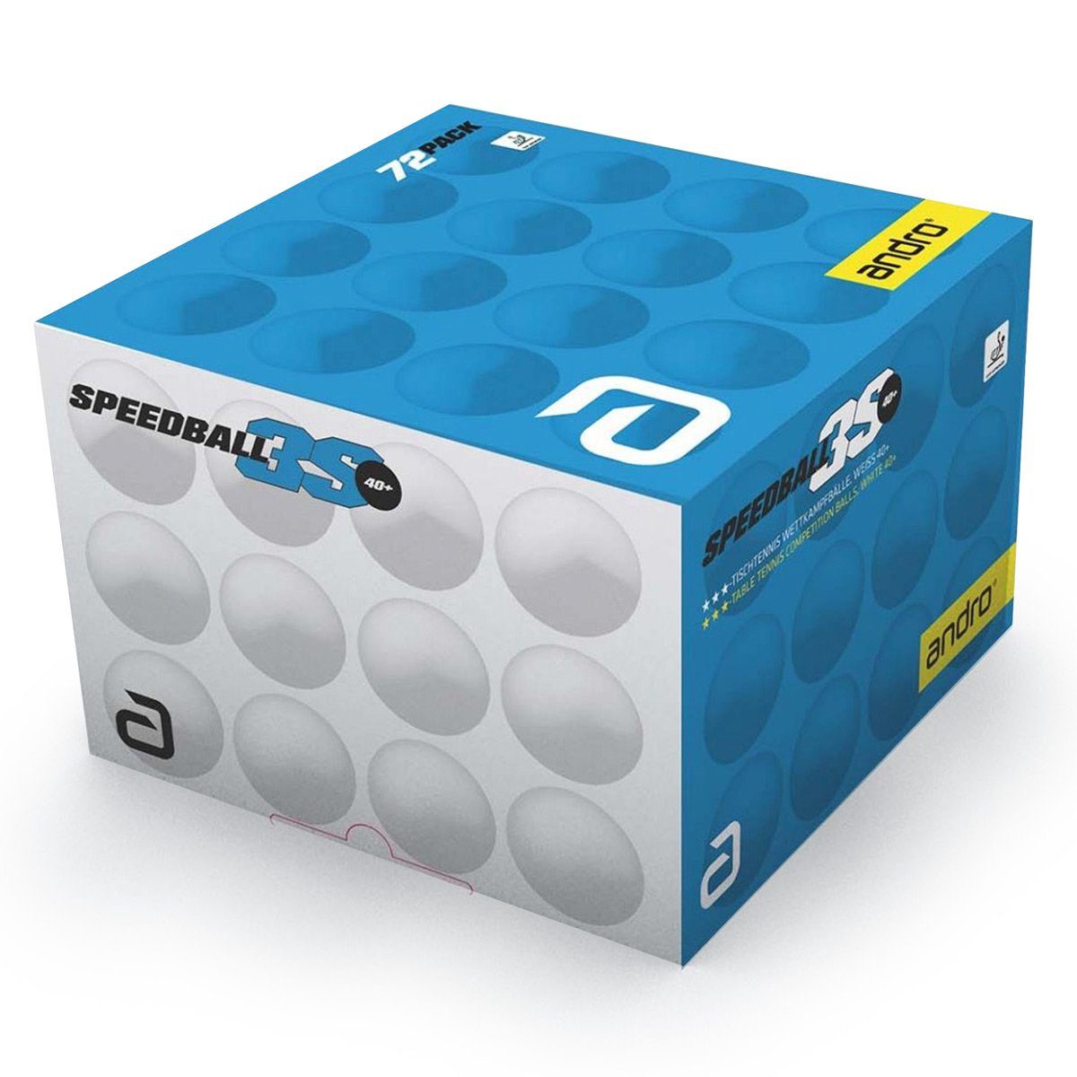 Speedball andro 72er *** Tischtennisball 3S Andro