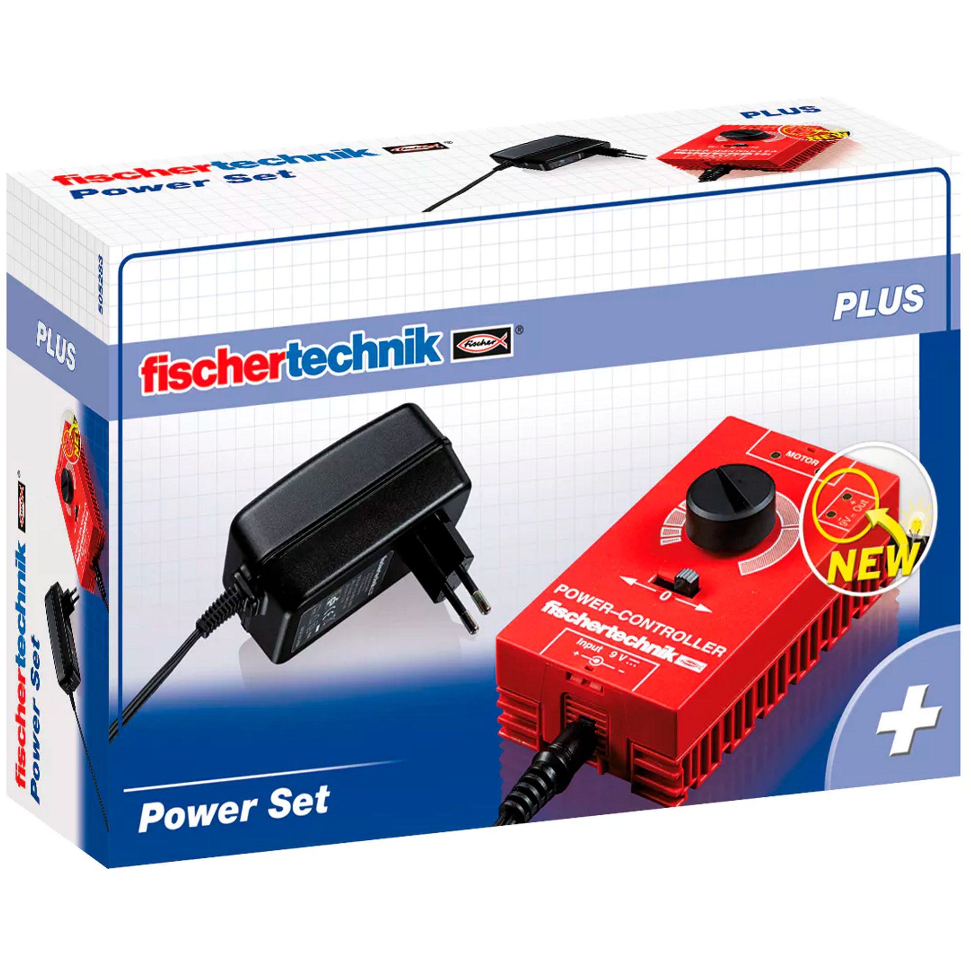 fischertechnik fischertechnik Power Set, Konstruktionsspielzeug Spielbausteine