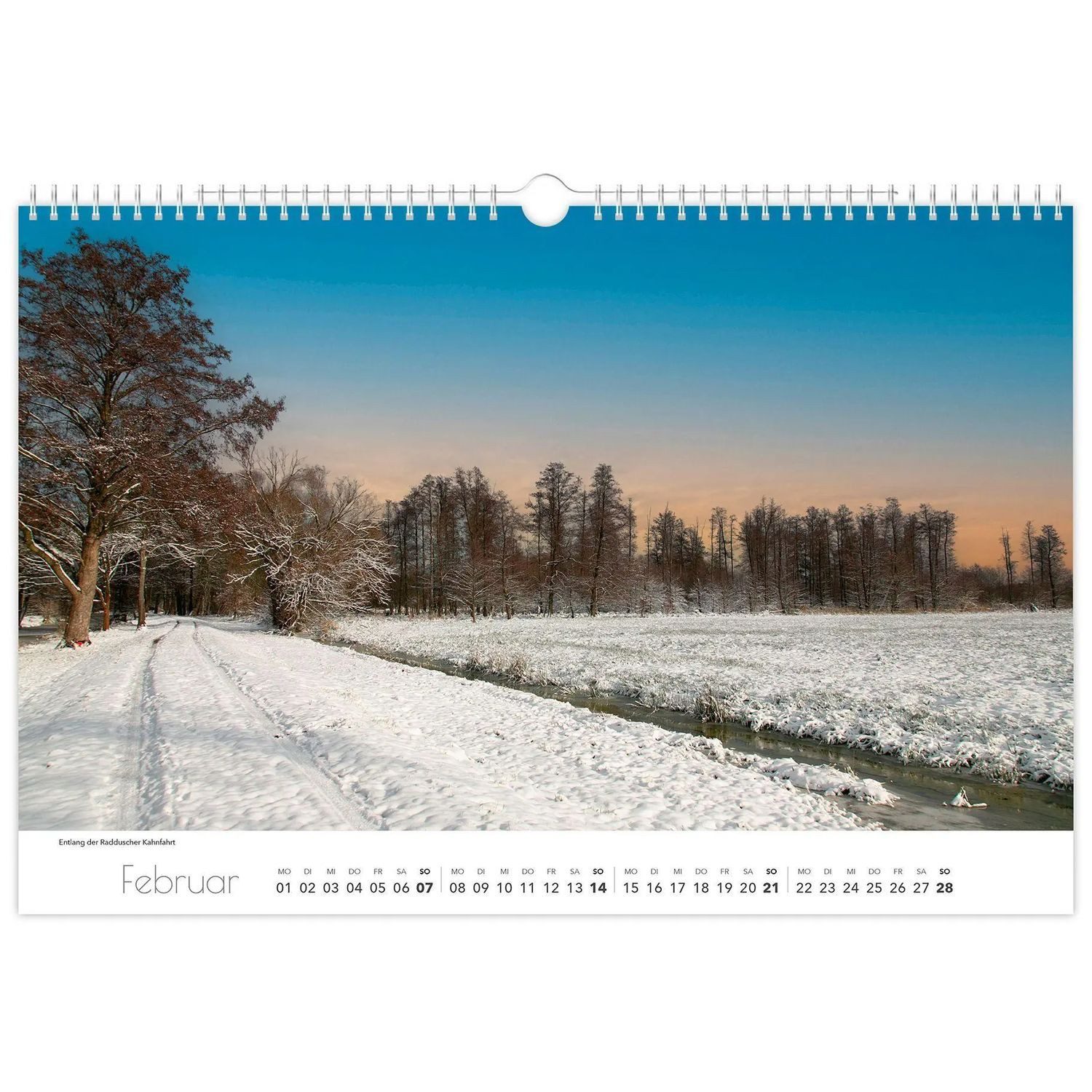 Wandkalender Kalender Spreewald 2027 – Bild 3 von 5