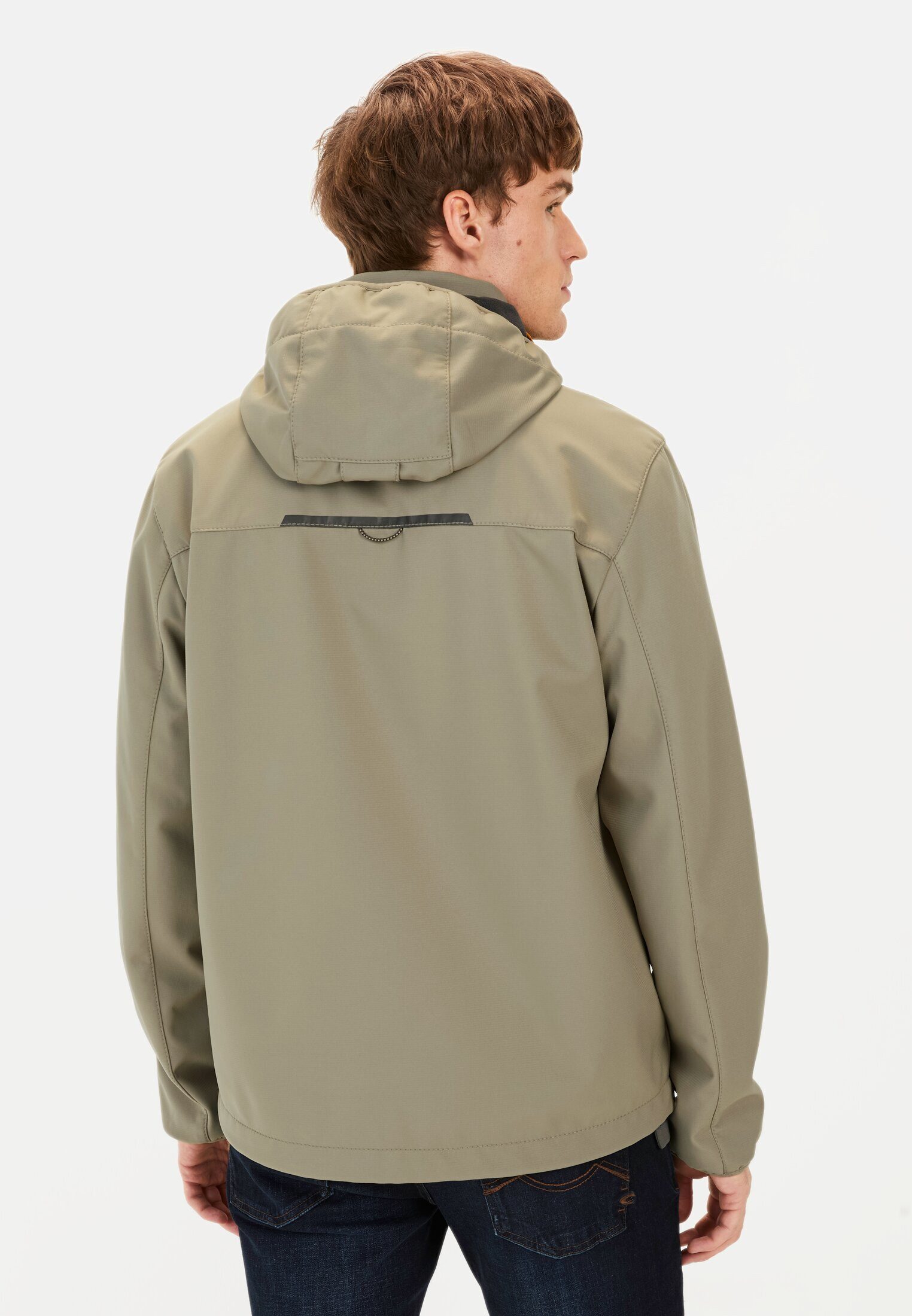 camel active Softshelljacke Softshell Jacke mit abnehmbarer Kapuze Langarm günstig online kaufen