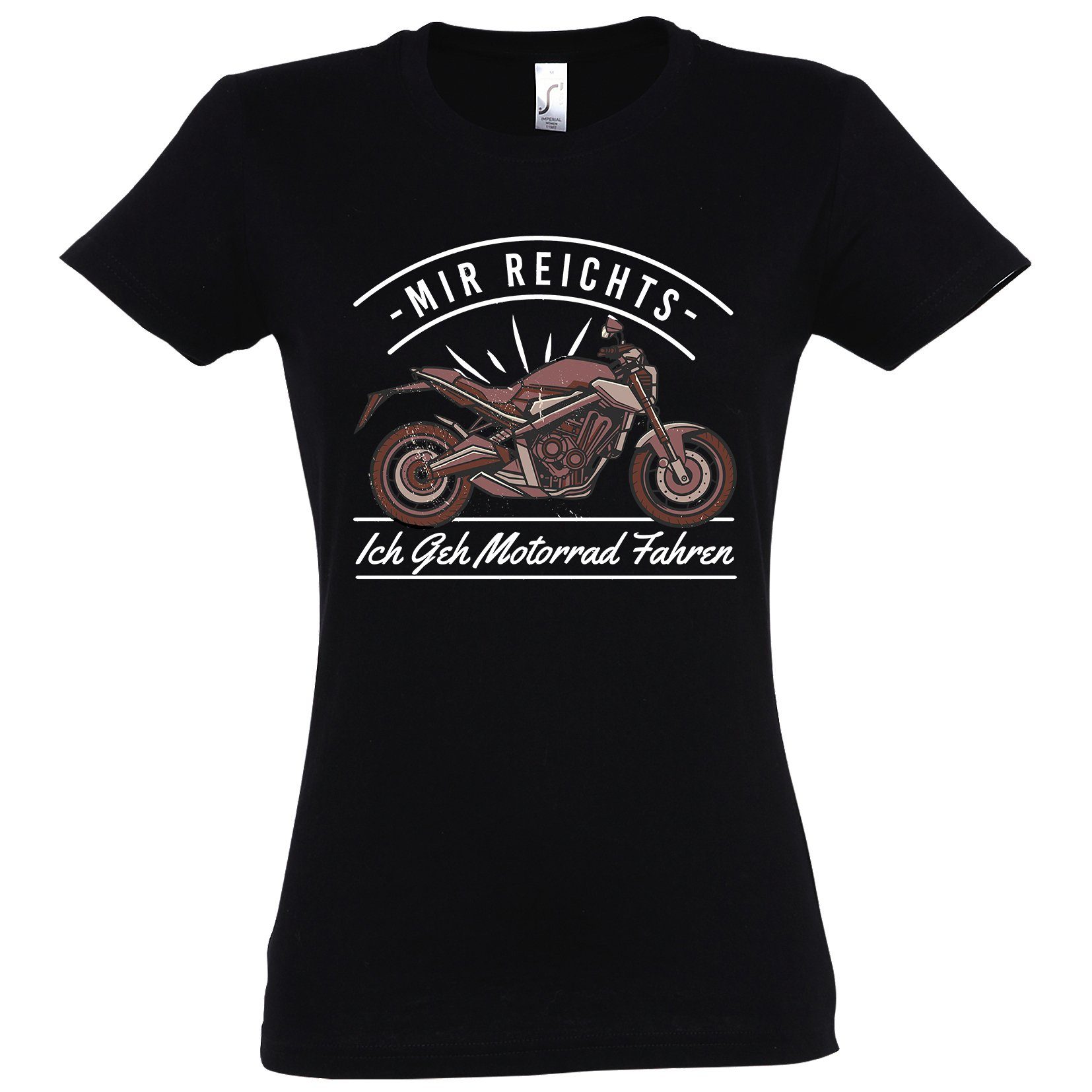 Youth Designz T-Shirt Ich Geh Motorrad günstig online kaufen
