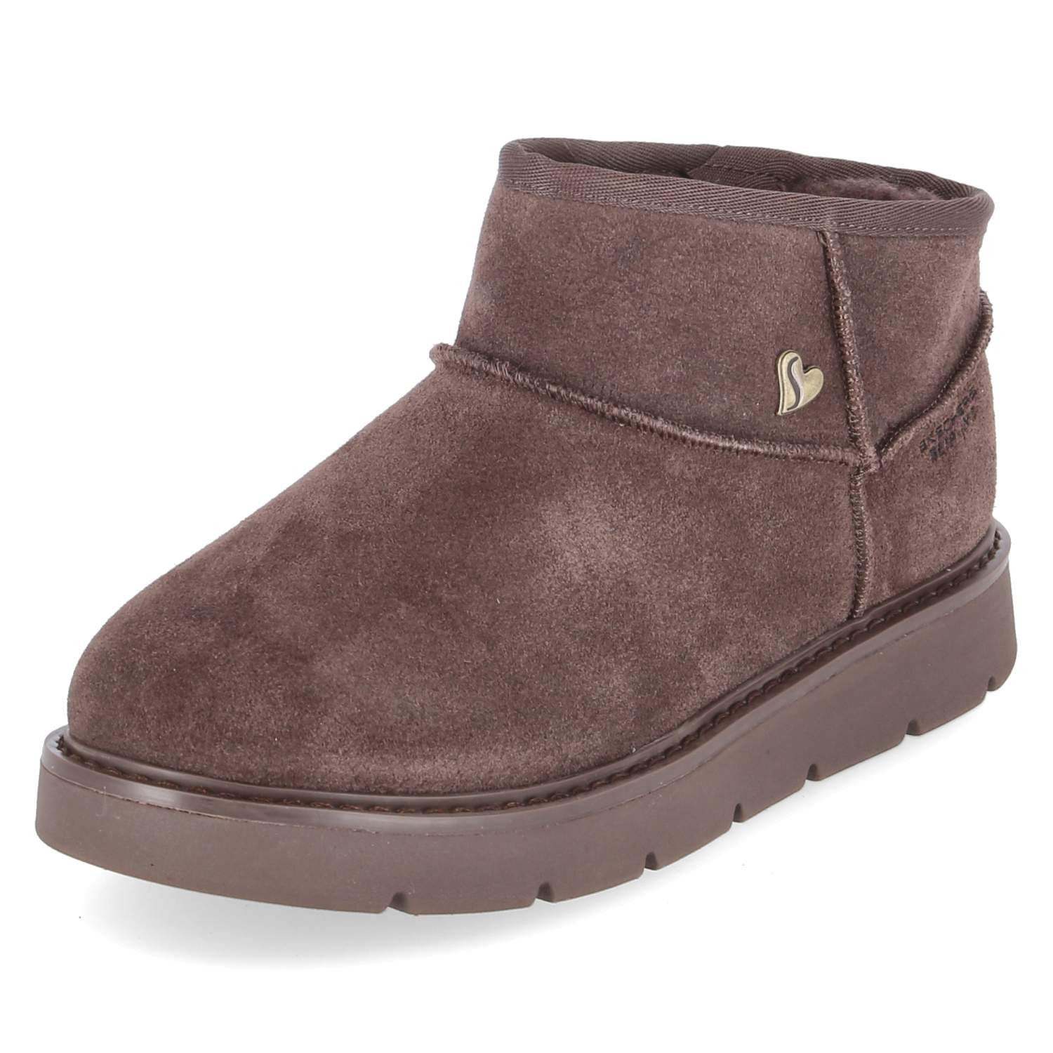 Skechers Skechers 167848 CHOC Damen Rauleder braun Winterstiefel günstig online kaufen