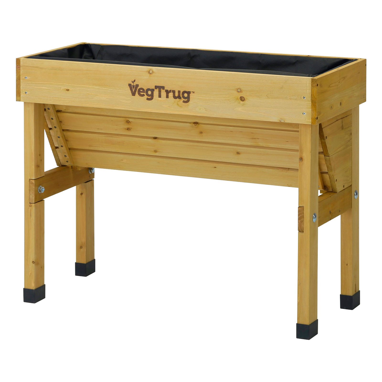 VegTrug Hochbeet VegTrug® Wall Hugger - platzsparende Form, professionelles Gärtnern auf Balkon und Terrasse - ergonomische Form