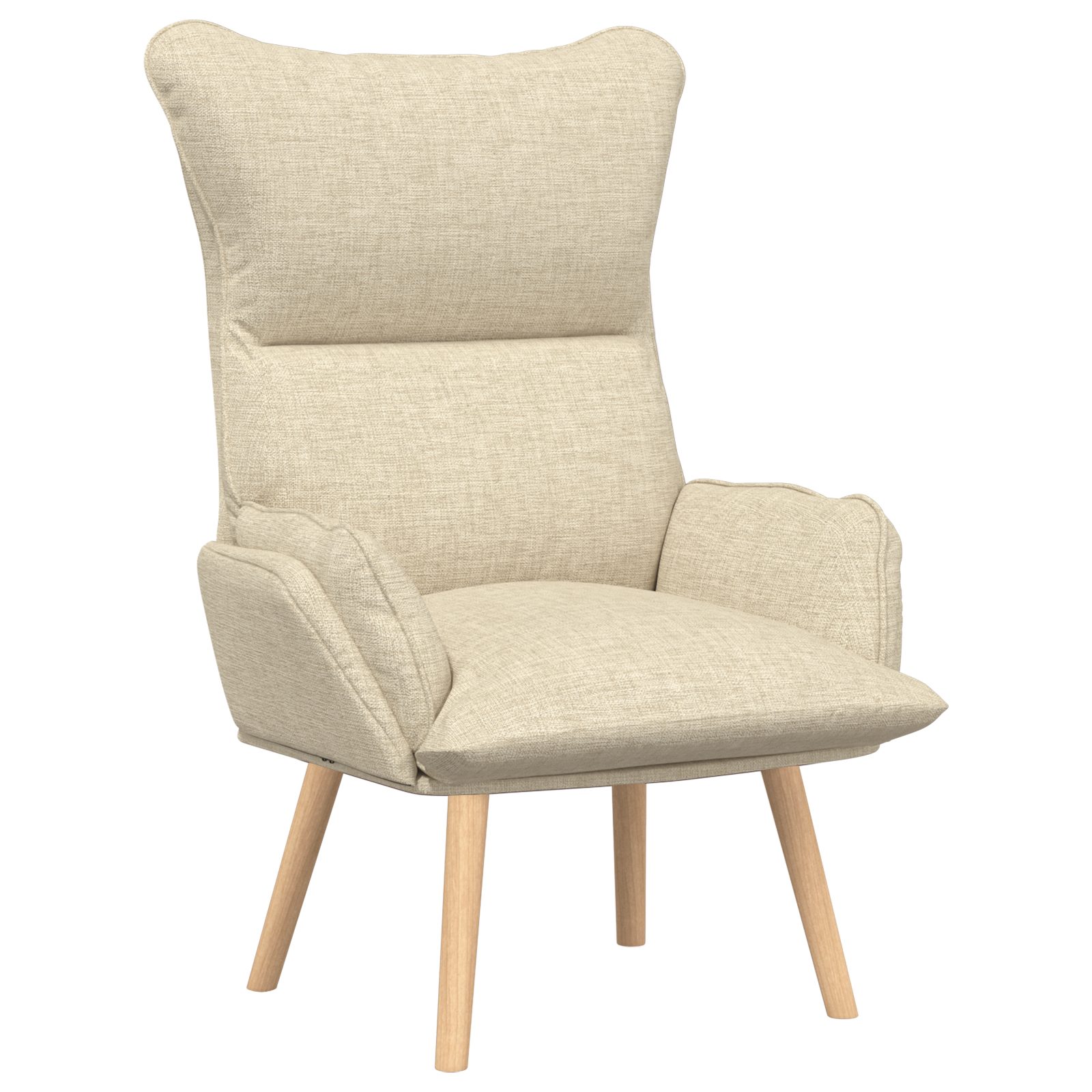 vidaXL Sessel Relaxsessel Creme Stoff (1-St) günstig online kaufen