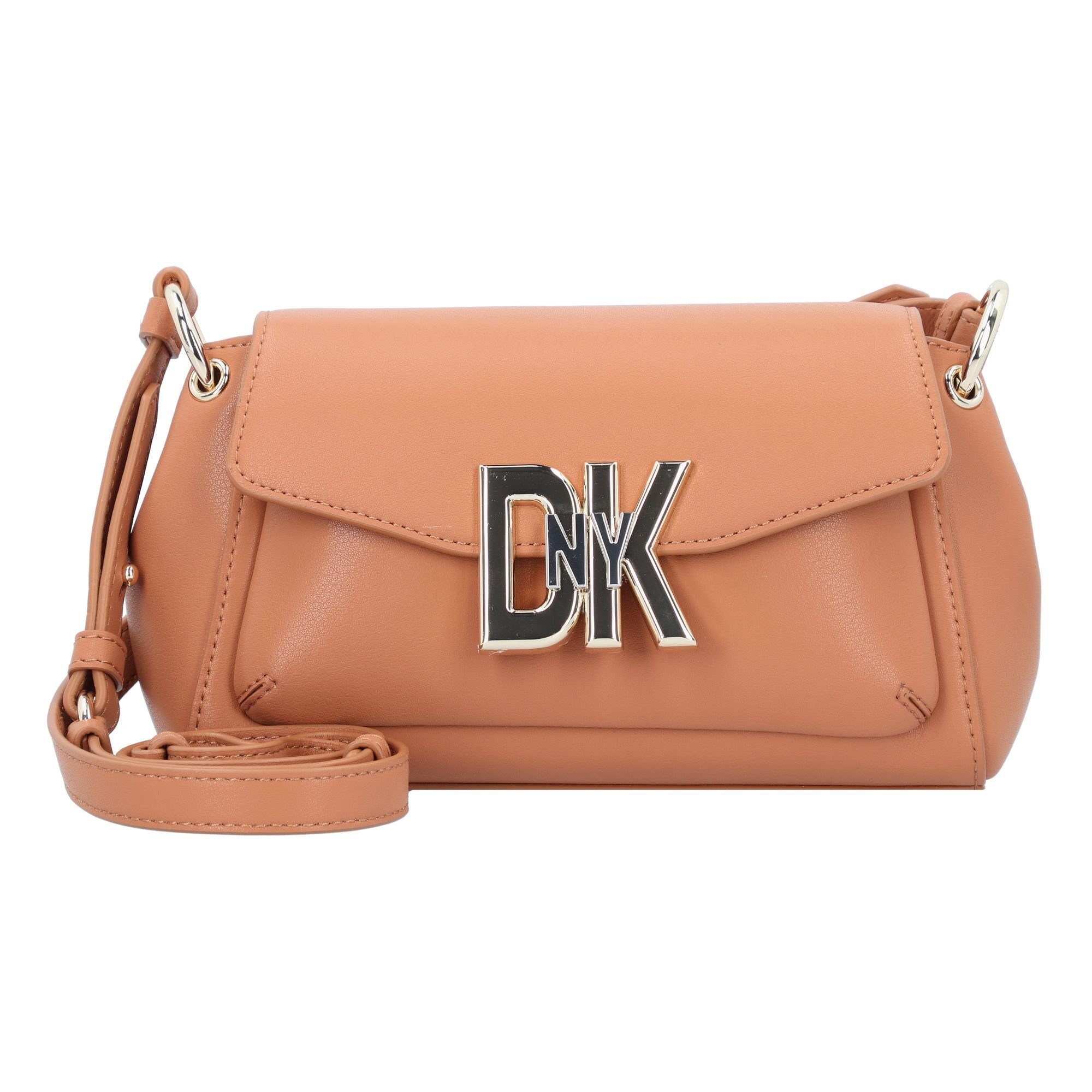 DKNY Umhängetasche Downtown, Leder caramel