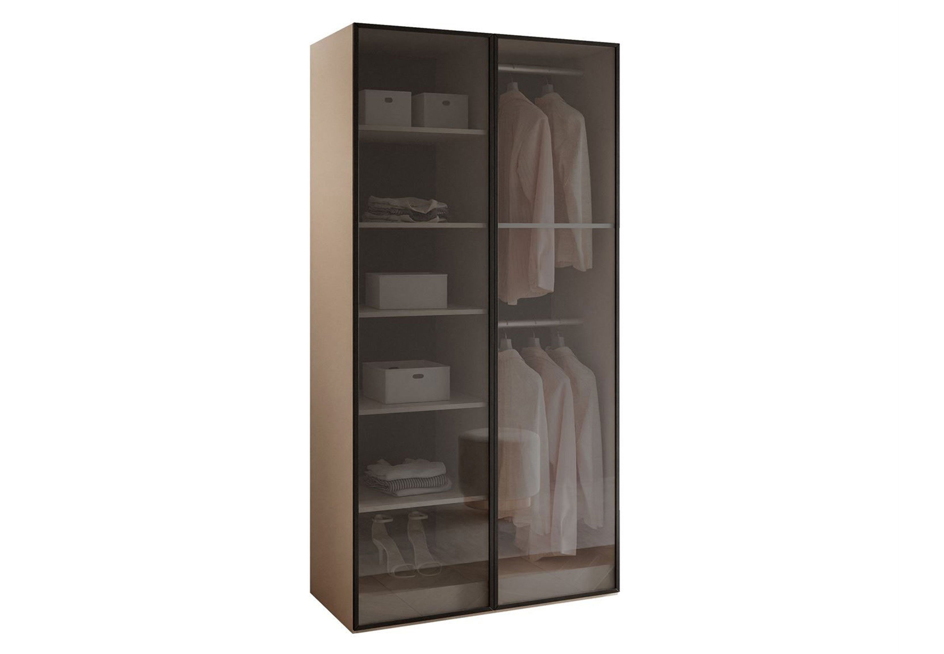 Lookway Kleiderschrank SANDBOX BEIGE 100 101x49x200 cm