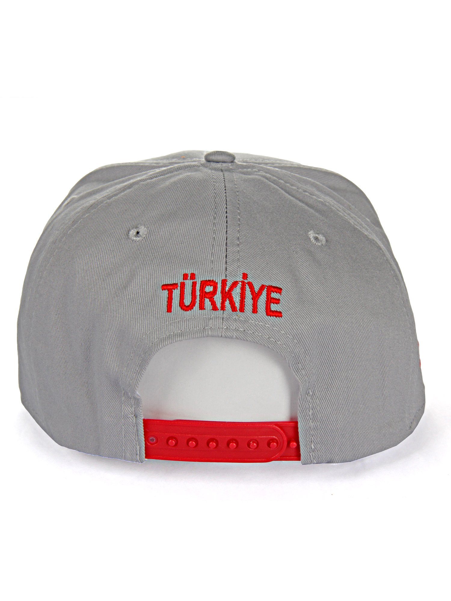 mit Furham RedBridge hellgrau Baseball Türkei-Stickerei Cap