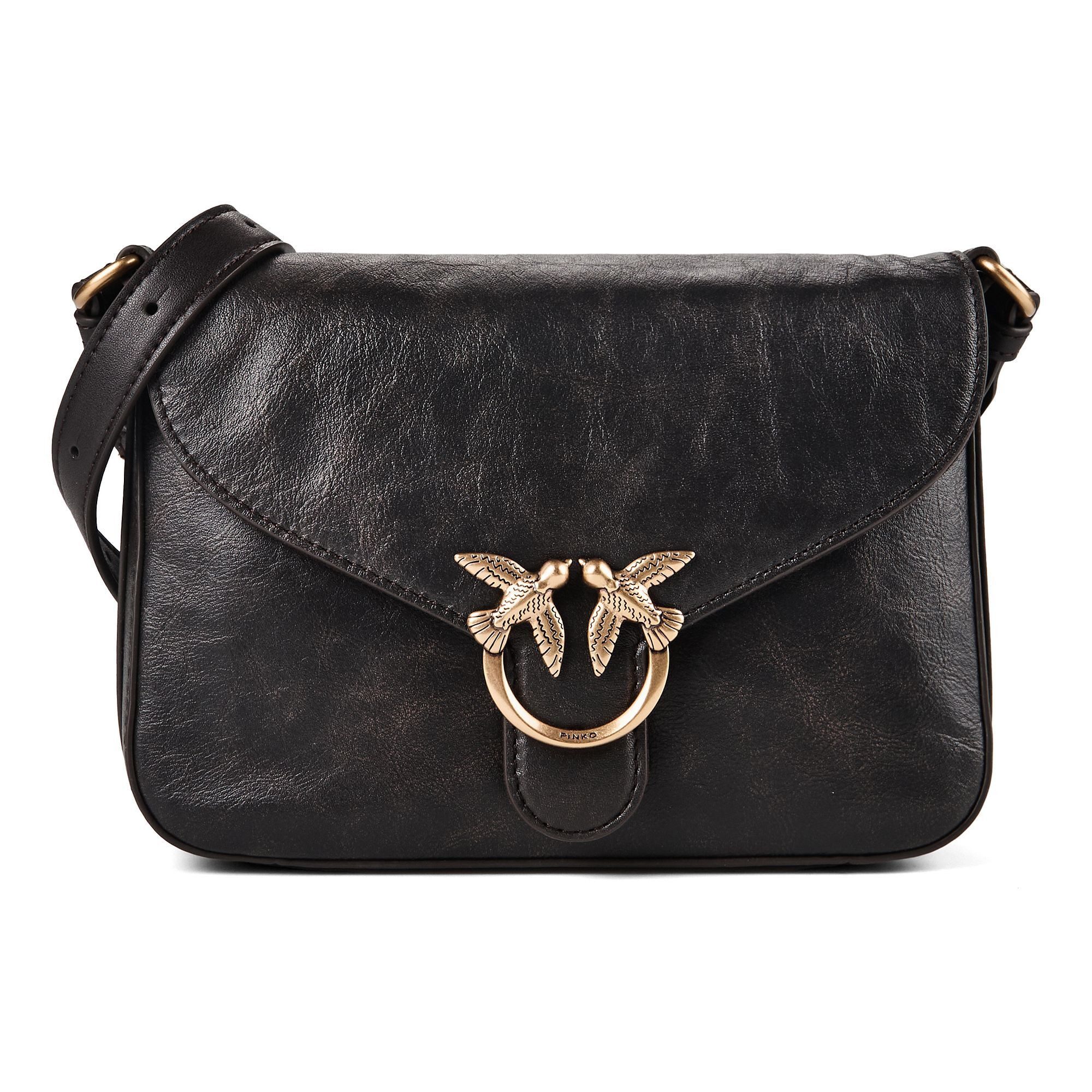 PINKO Umhängetasche Love Satchel Mini, Leder
