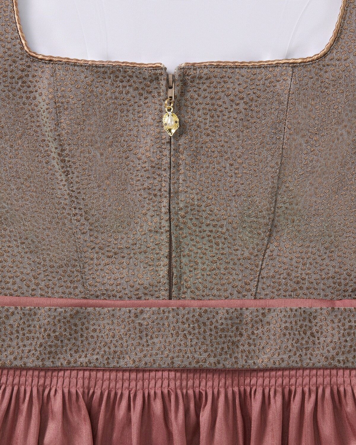 Spieth & Wensky Dirndl Midi-Jacquard-Dirndl Hornklee