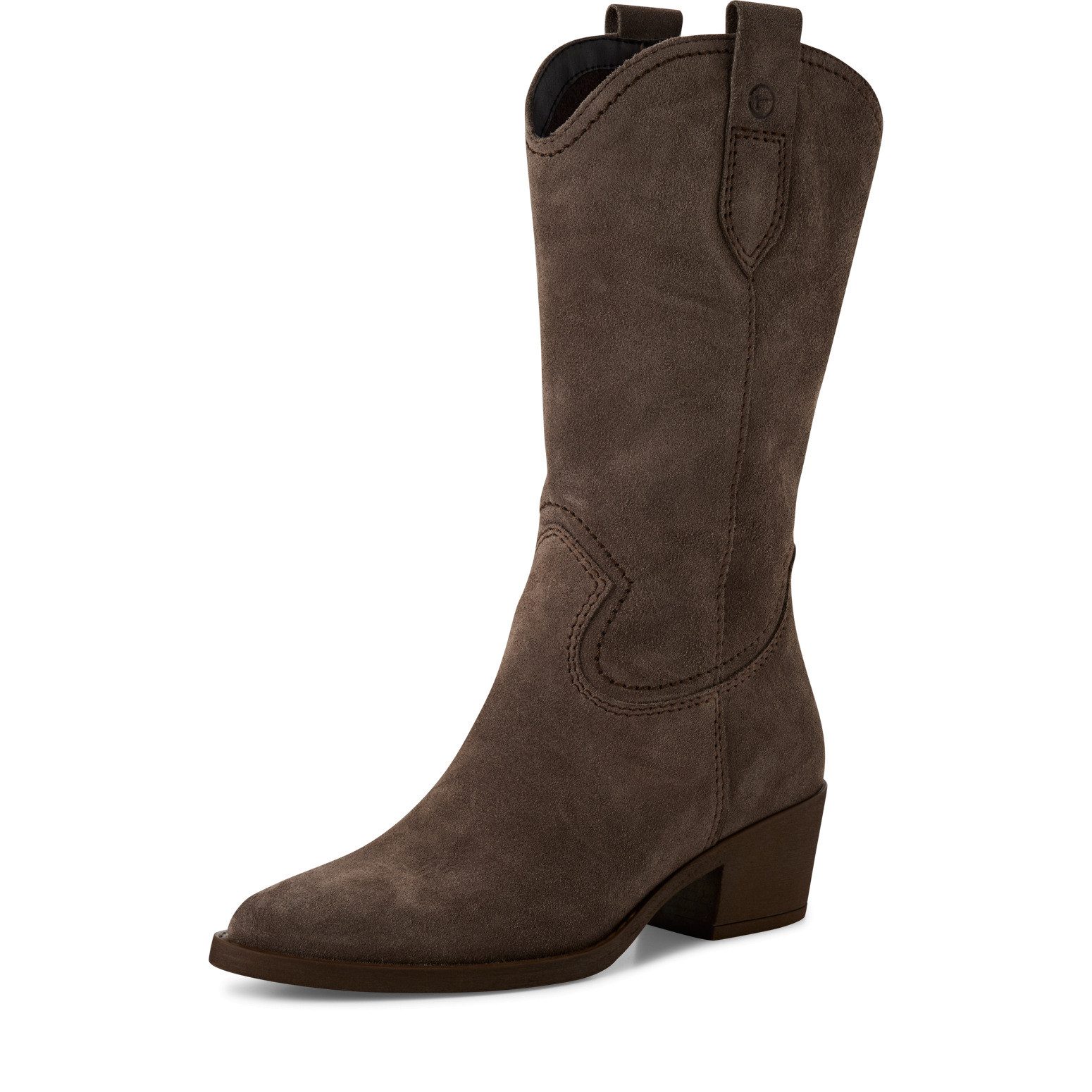 Tamaris Westernstiefel, Blockabsatz, Cowboystiefel in spitzer günstig online kaufen