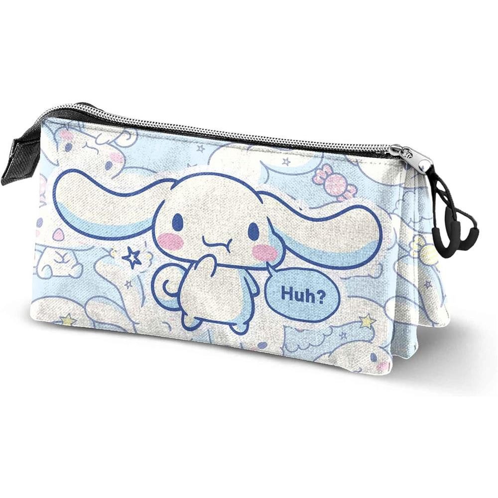 Karactermania Federmäppchen Hello Kitty Stiftemäppchen Schlampermäppchen Mäppchen, 3 Fächer