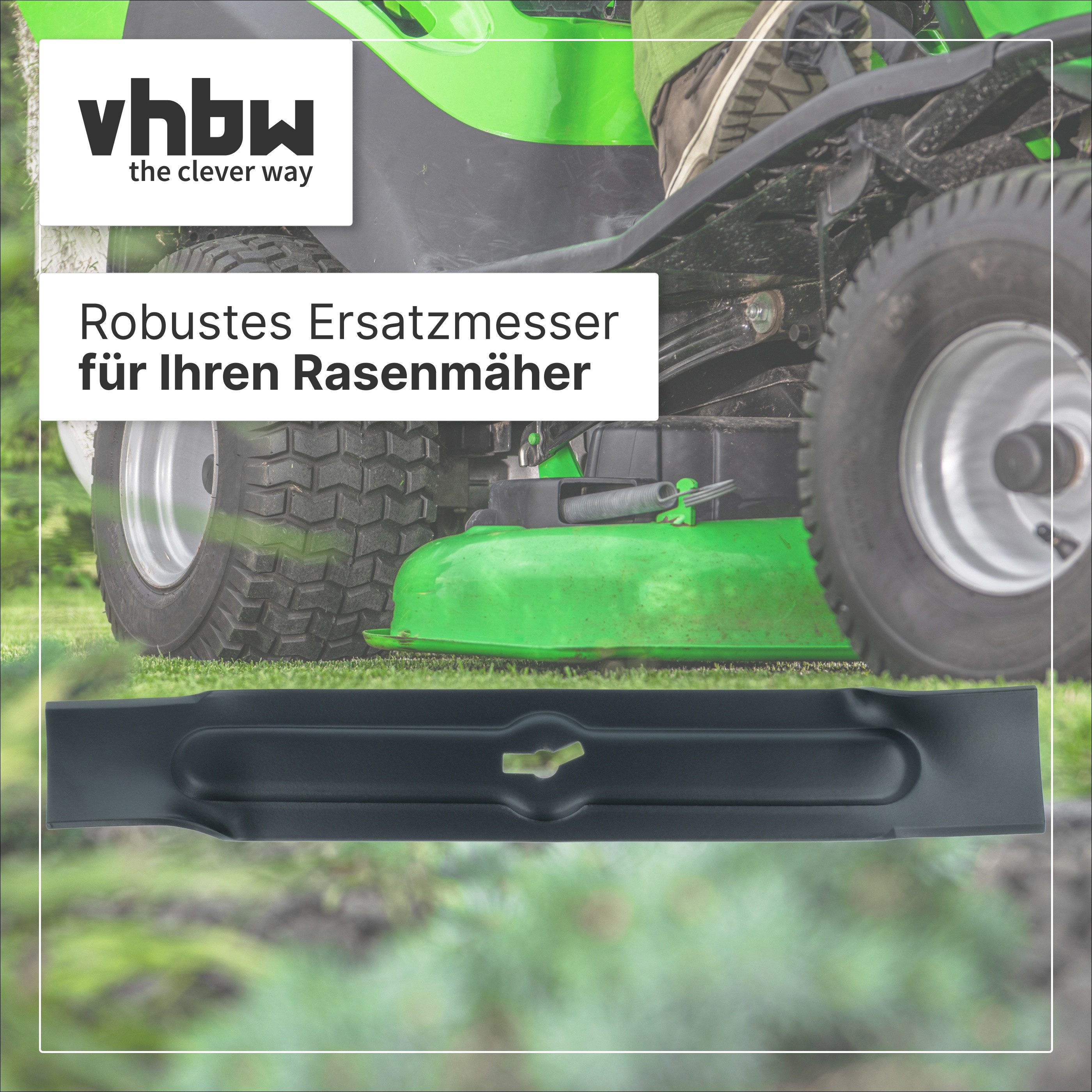 vhbw Rasenmähermesser Ersatzmesser passend für Parkside Rasenmäher