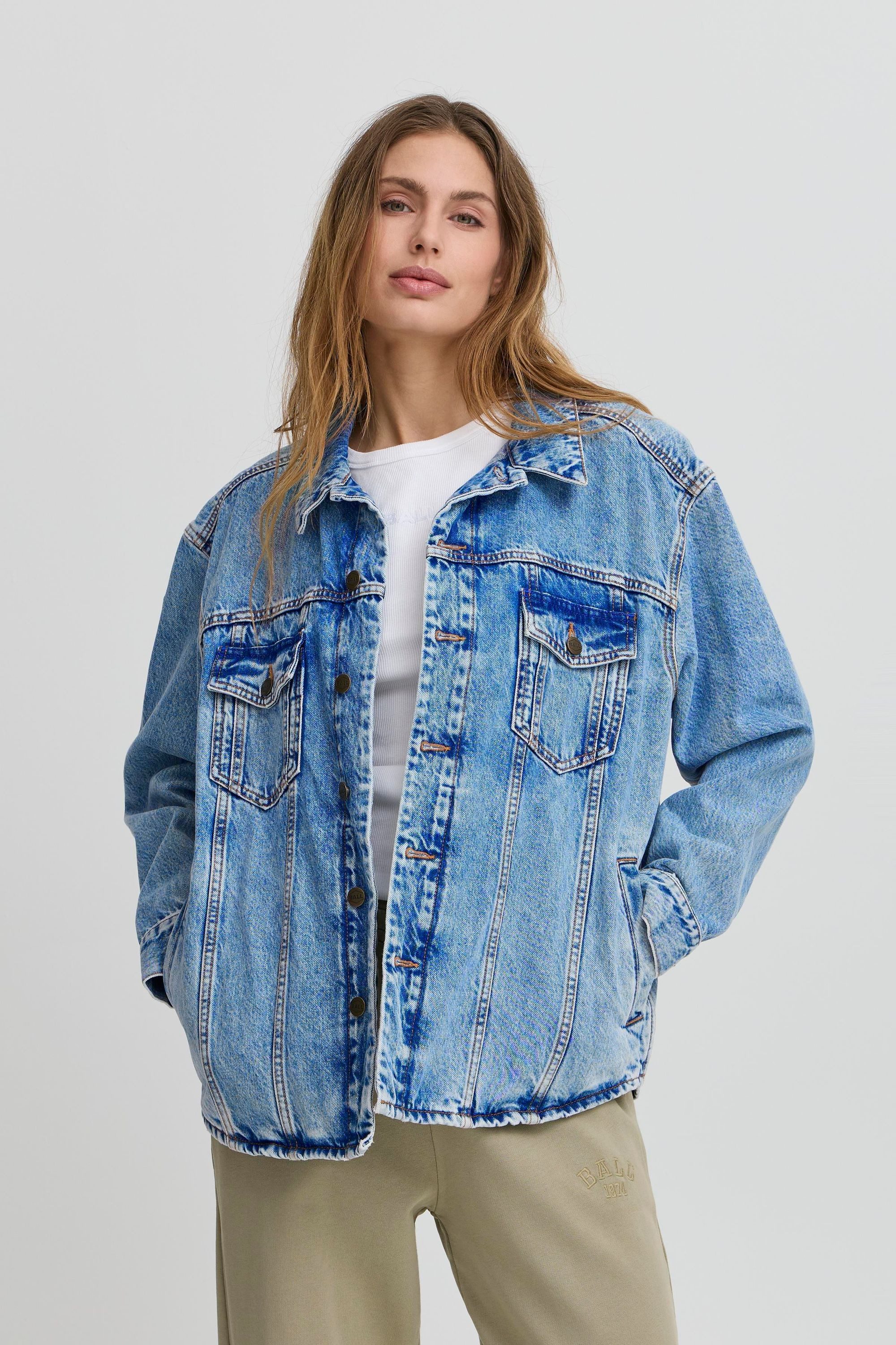 BALL Jeansjacke BAJULIETTA lässige Jeansjacke mit günstig online kaufen