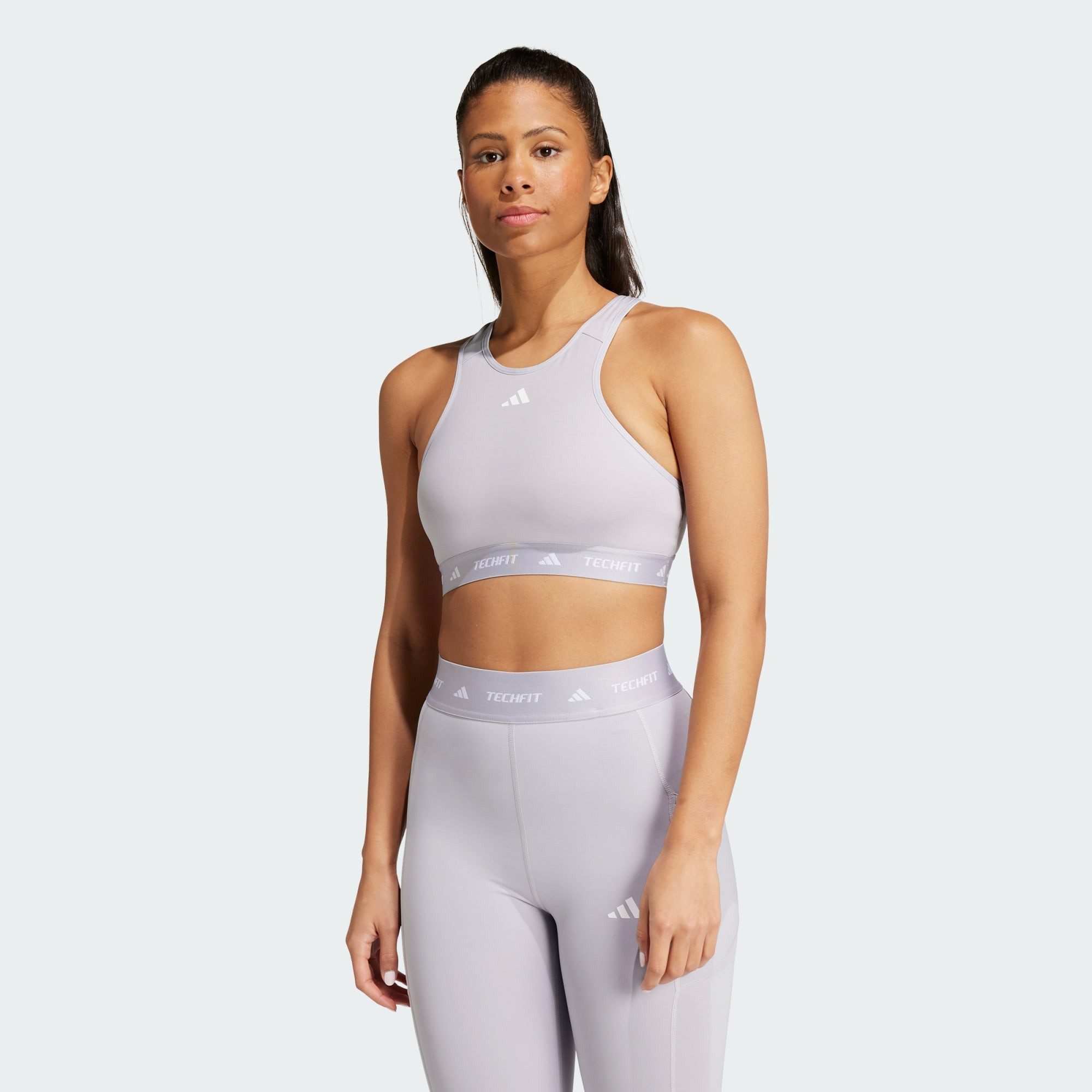 adidas Performance Sport-BH TECHFIT MEDIUM-SUPPORT HIGH-NECK günstig online kaufen