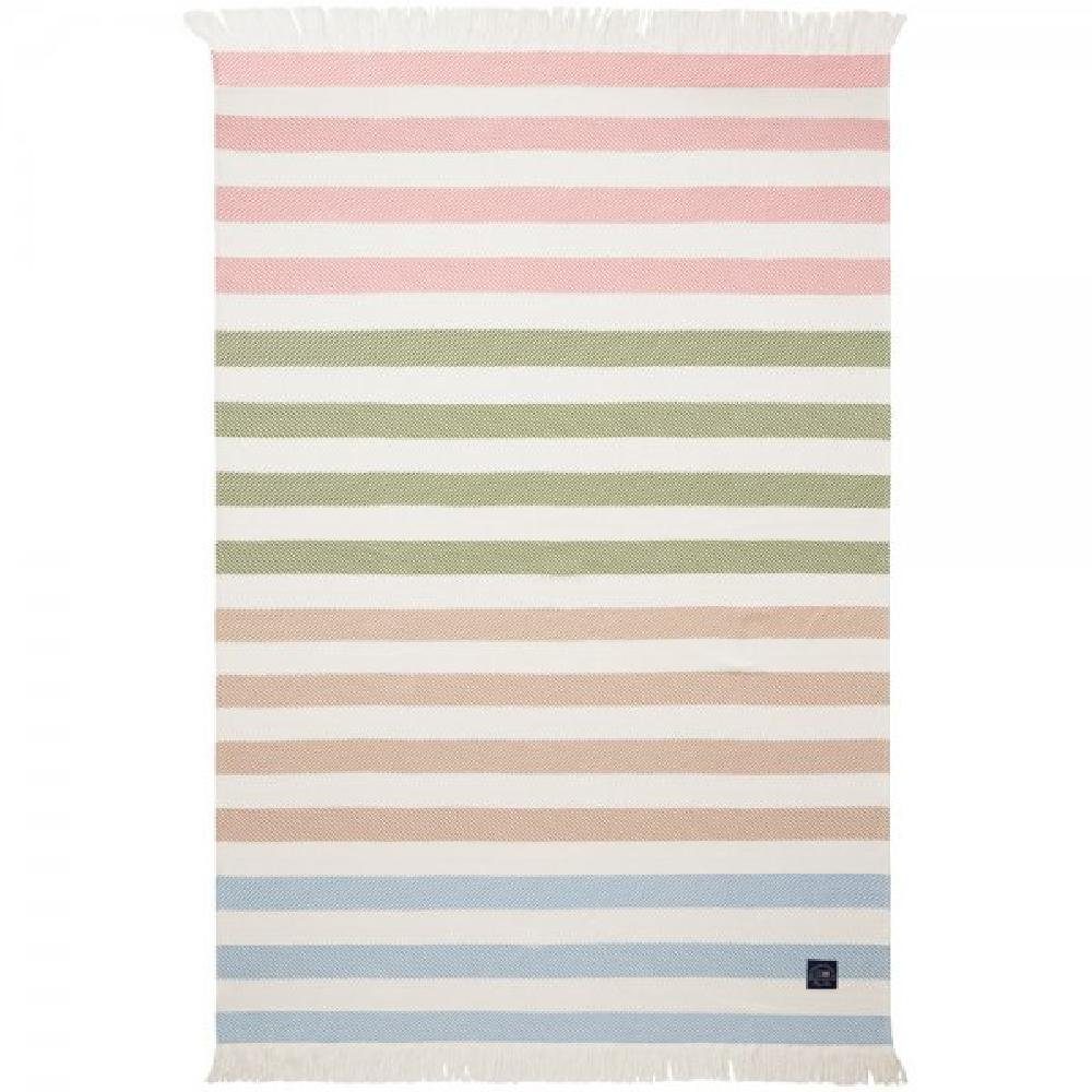 Wohndecke LEXINGTON Überwurf Multi Striped Recycled Cotton Multi Colored (130x17, Lexington