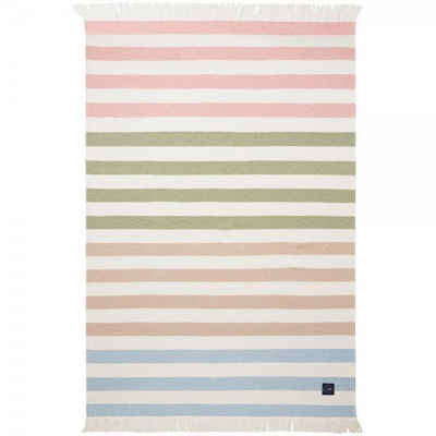 Wohndecke LEXINGTON Überwurf Multi Striped Recycled Cotton Multi Colored (130x17, Lexington