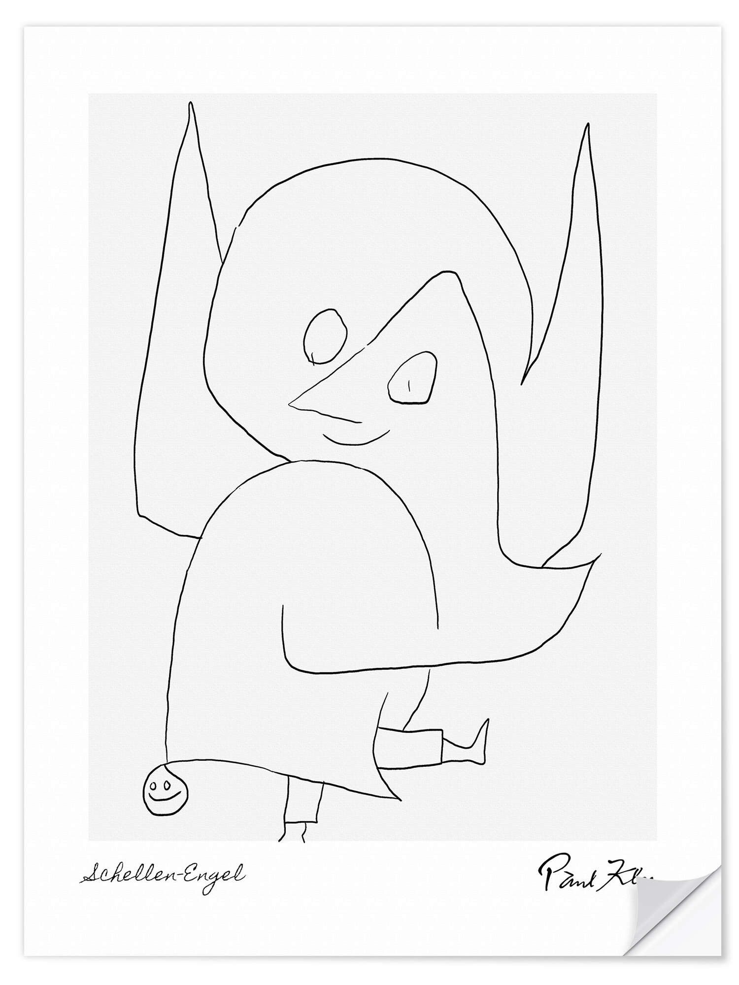 Wandfolie Paul Klee