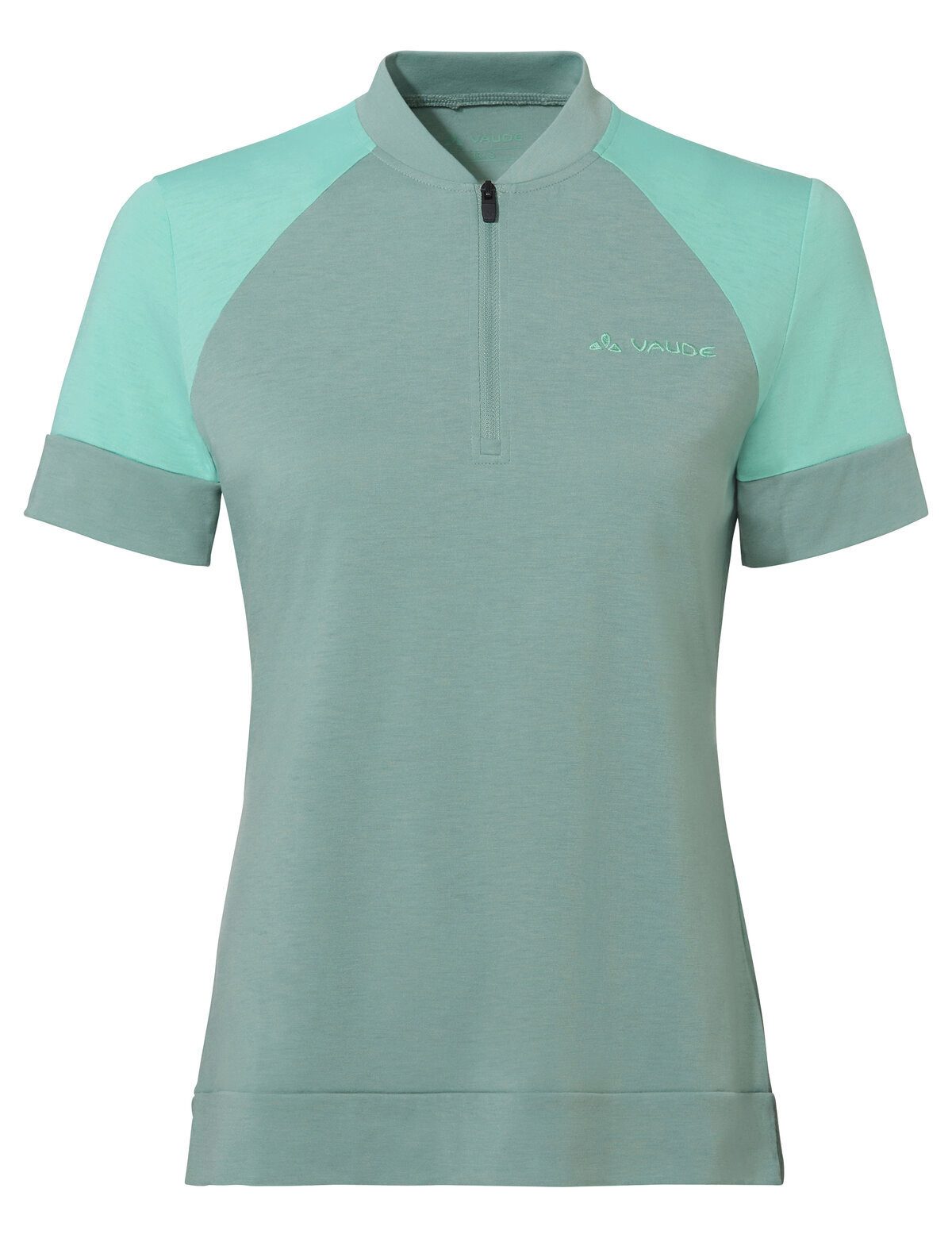 VAUDE T-Shirt Women's Altissimo Q-Zip Shirt (1-tlg) atmungsaktives und schnelltrocknendes Radshirt