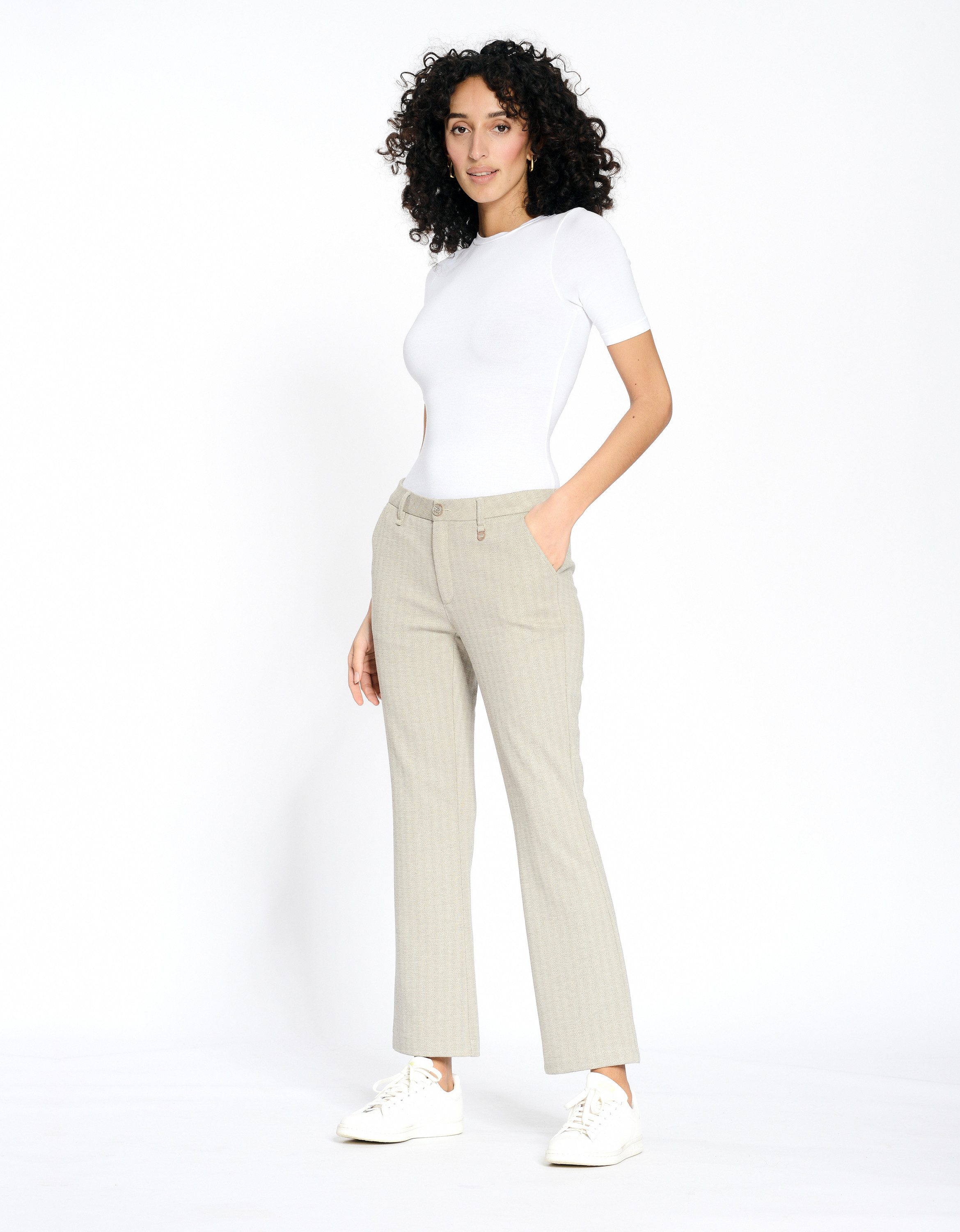 GANG Stoffhose GANG Hosen Wide Fit 94CINZIA KICK günstig online kaufen