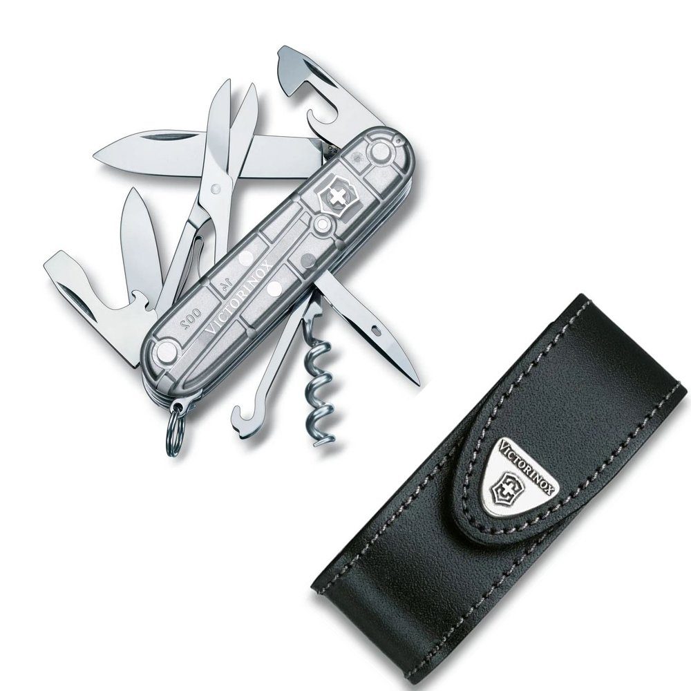 Victorinox Taschenmesser, Victorinox Climber Silver Tech inklusive Etui | Taschenmesser