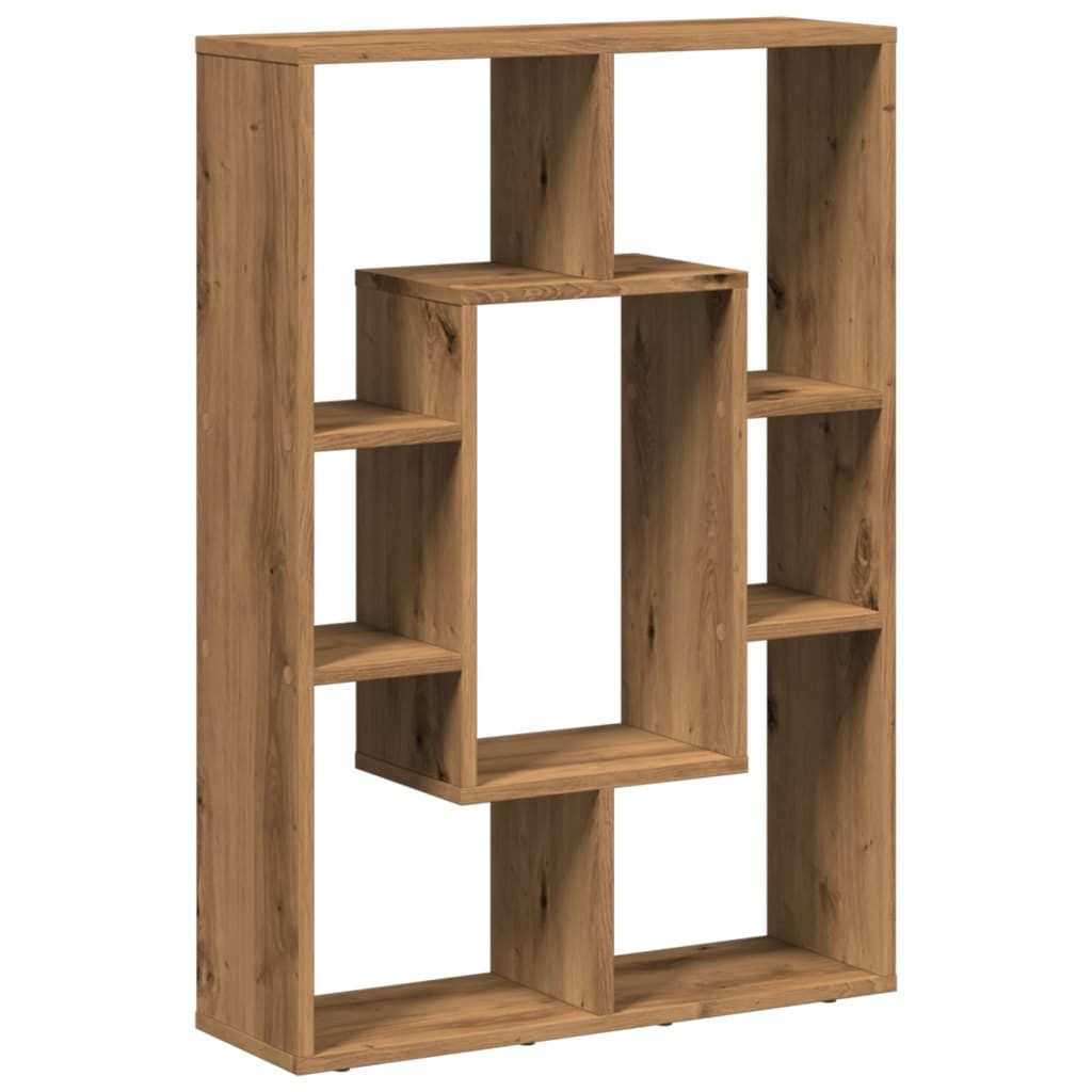 vidaXL Bücherregal Bücherregal Artisan-Eiche 63x20x90 cm Holzwerkstoff, 1-t günstig online kaufen