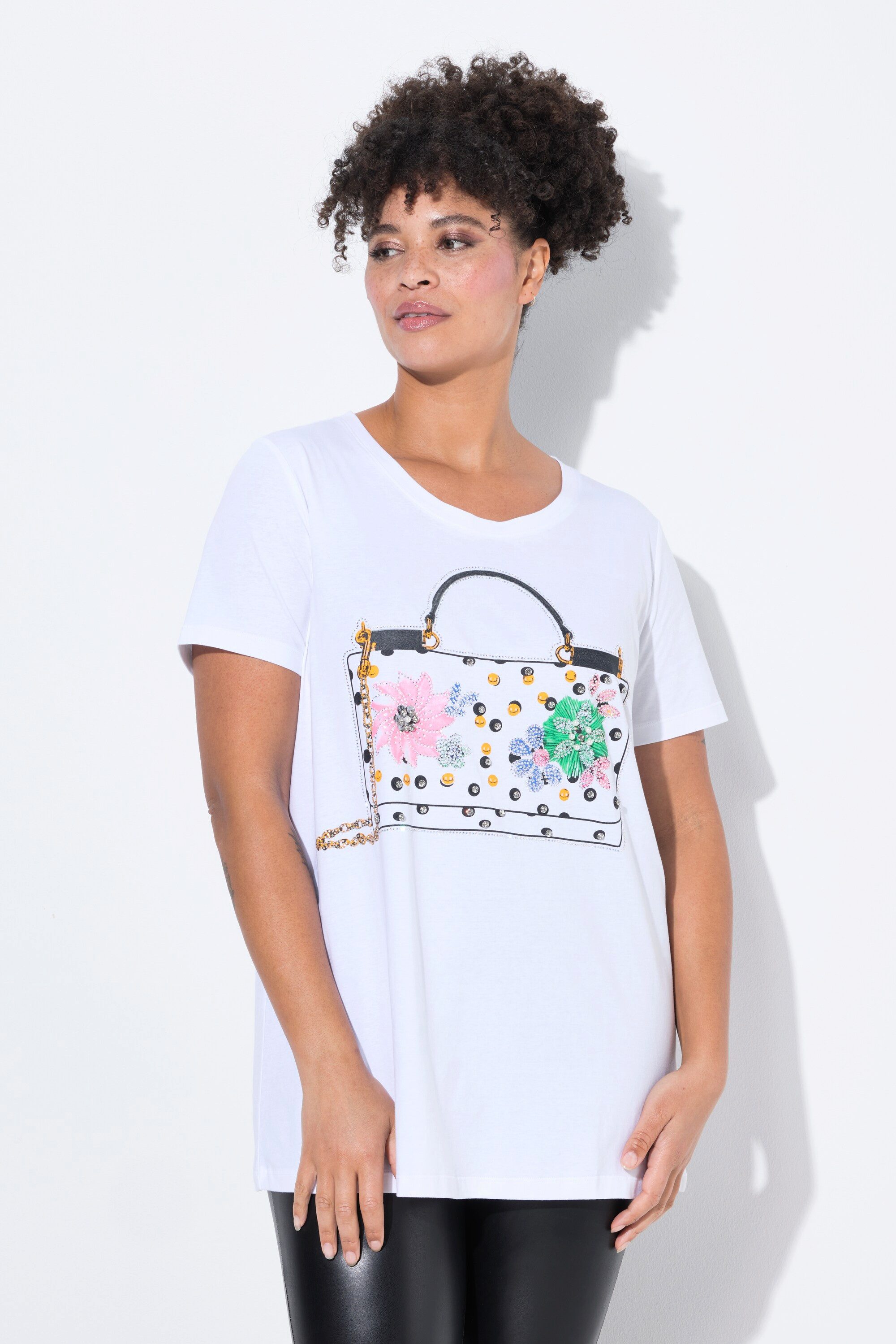 MIAMODA T-Shirt T-Shirt A-Linie Taschen-Motiv günstig online kaufen