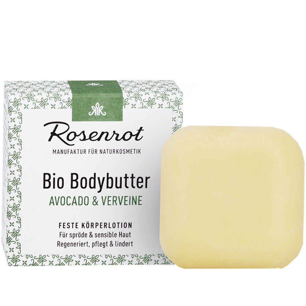 Rosenrot Körperbutter Bodybutter Avocado Verveine, 70 g