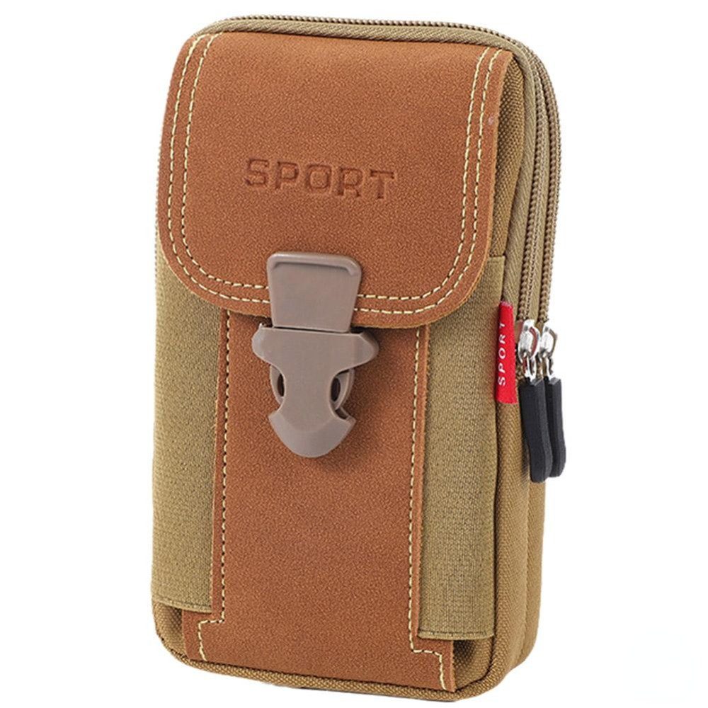 Handyhülle Multifunktionale Herren-Bauchtasche mit Gürtelschlaufe