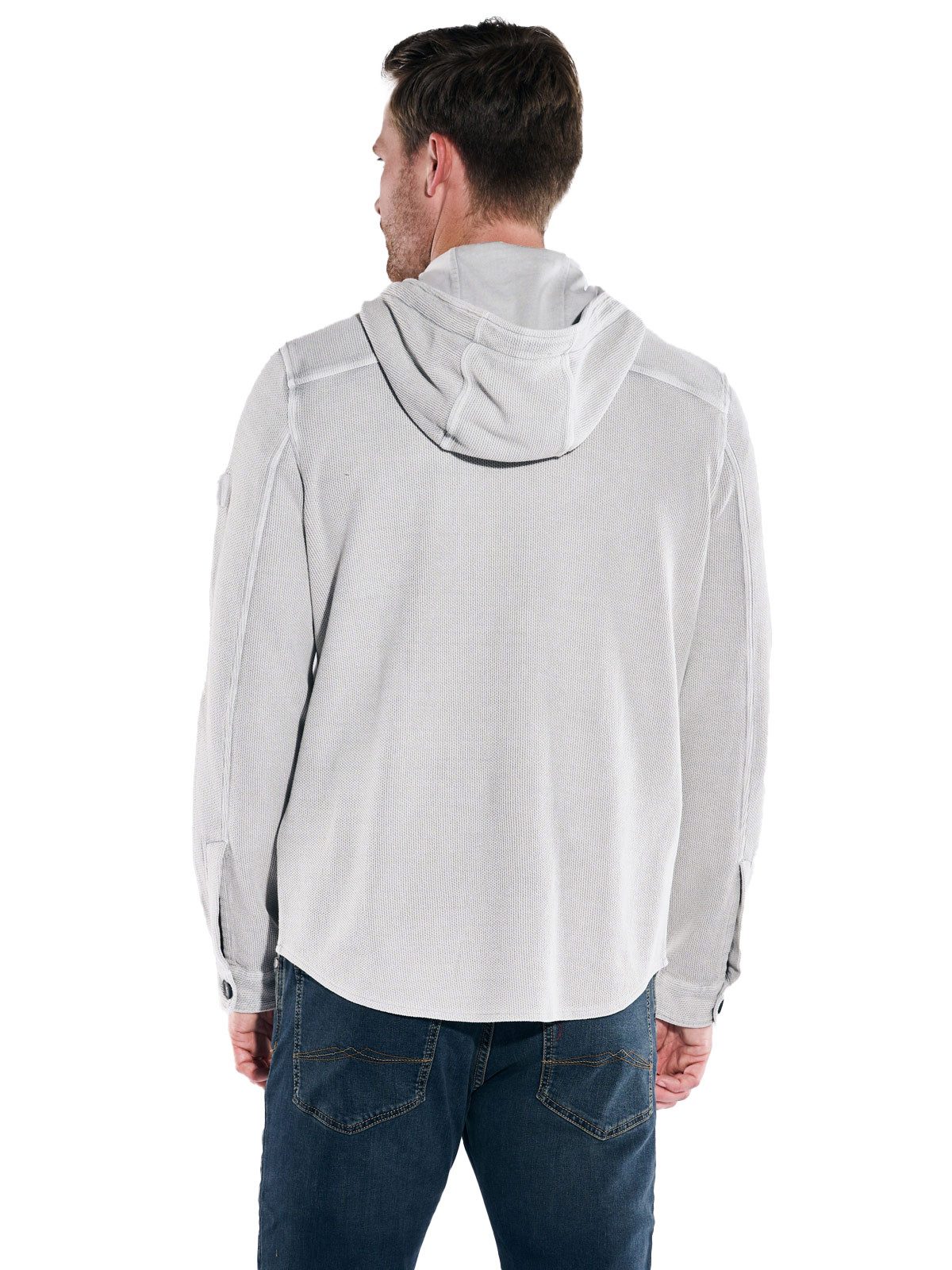 Engbers Sweatshirt Overshirt-Design - Reine Baumwolle Mit Brusttaschen