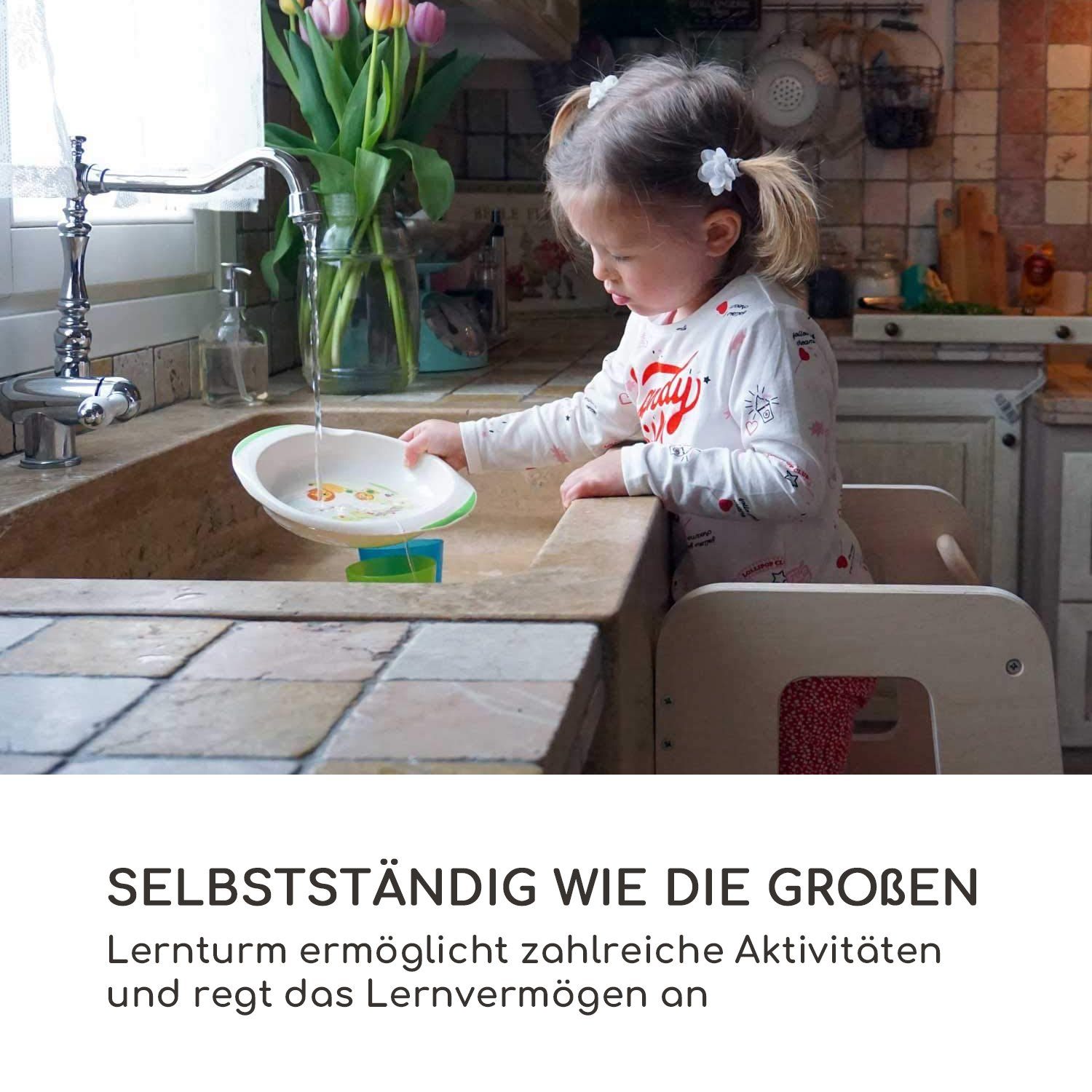 Mobli Stuhl Emu (set), Lernturm Kinder Montessori Learning Tower Lernstuhl Kinderhocker